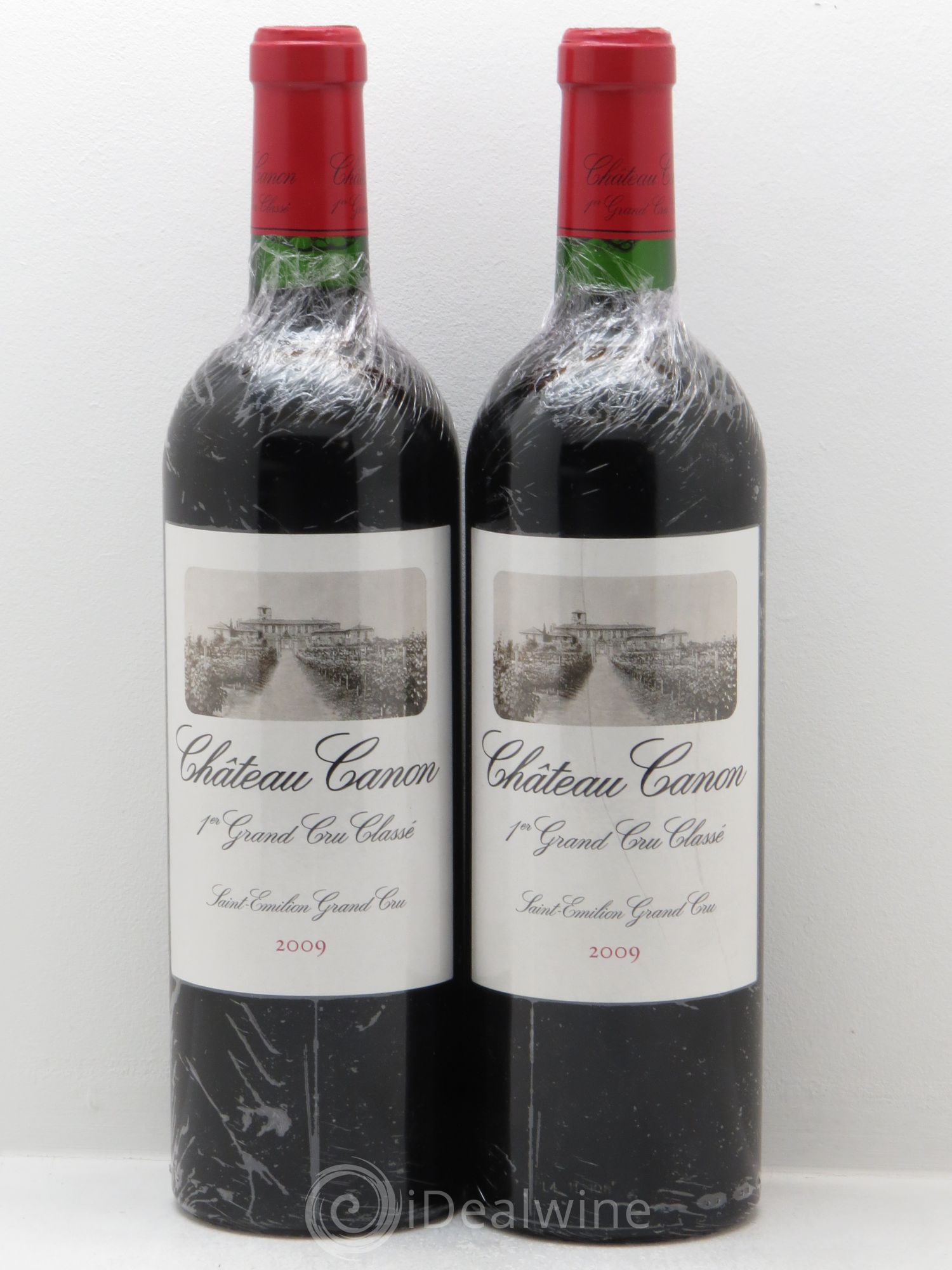 Château Canon 1er Grand Cru Classé B 2009 - Lot de 2 bouteilles - 0