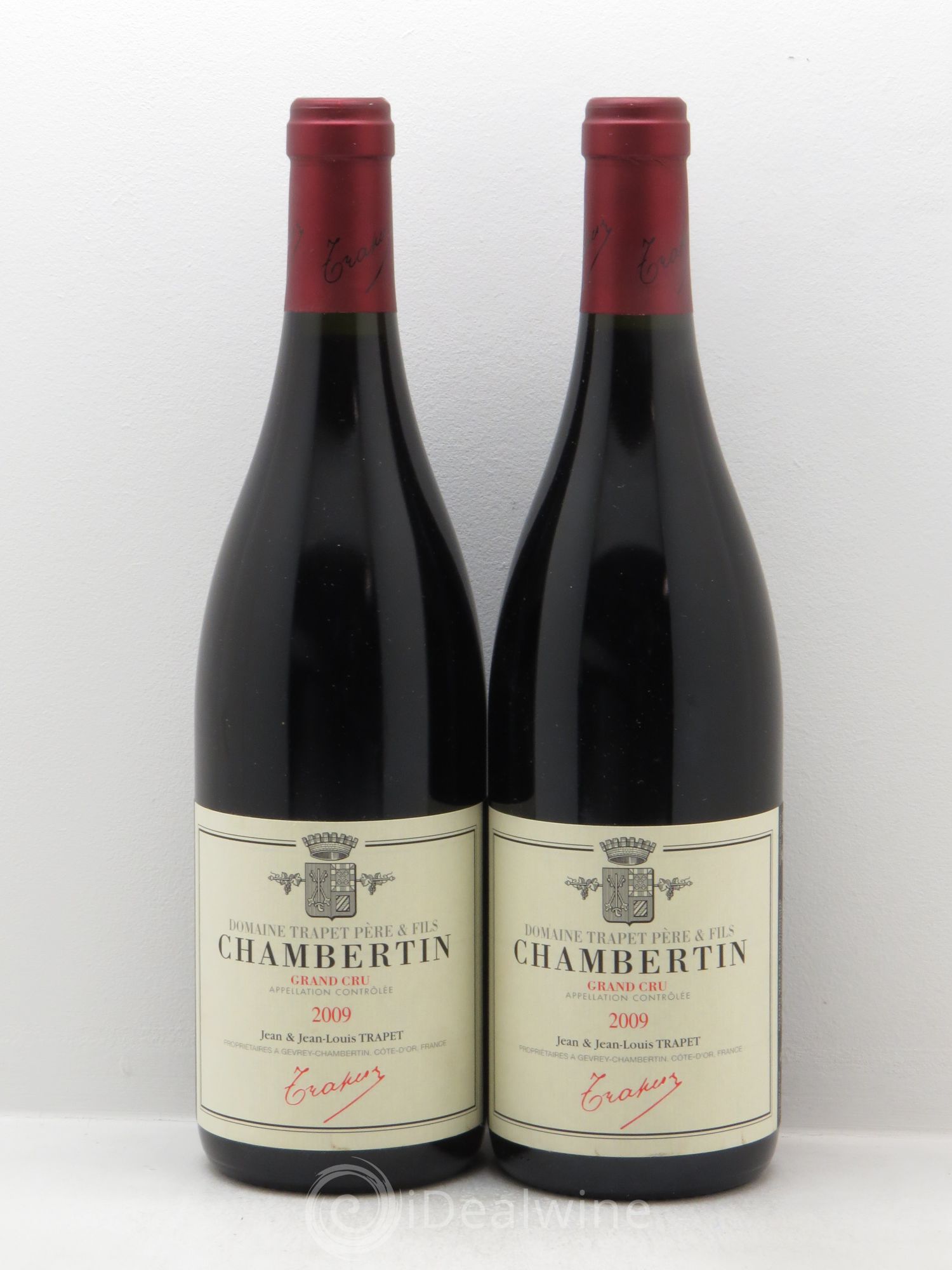 Chambertin Grand Cru Domaine Trapet 2009 - Lot de 2 bouteilles - 0