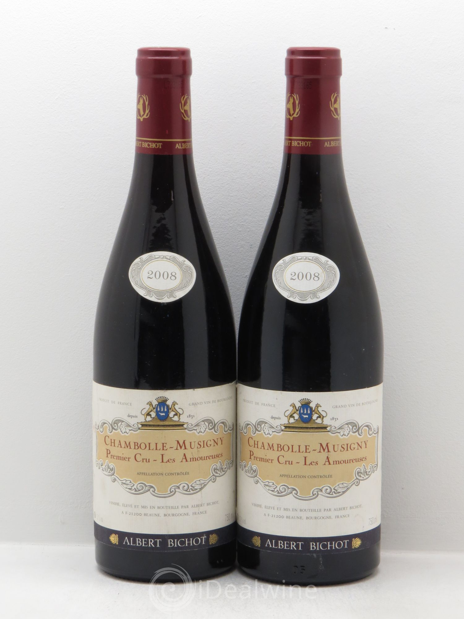 Chambolle-Musigny 1er Cru Les Amoureuses Albert Bichot 2008 - Lot de 2 bouteilles - 0