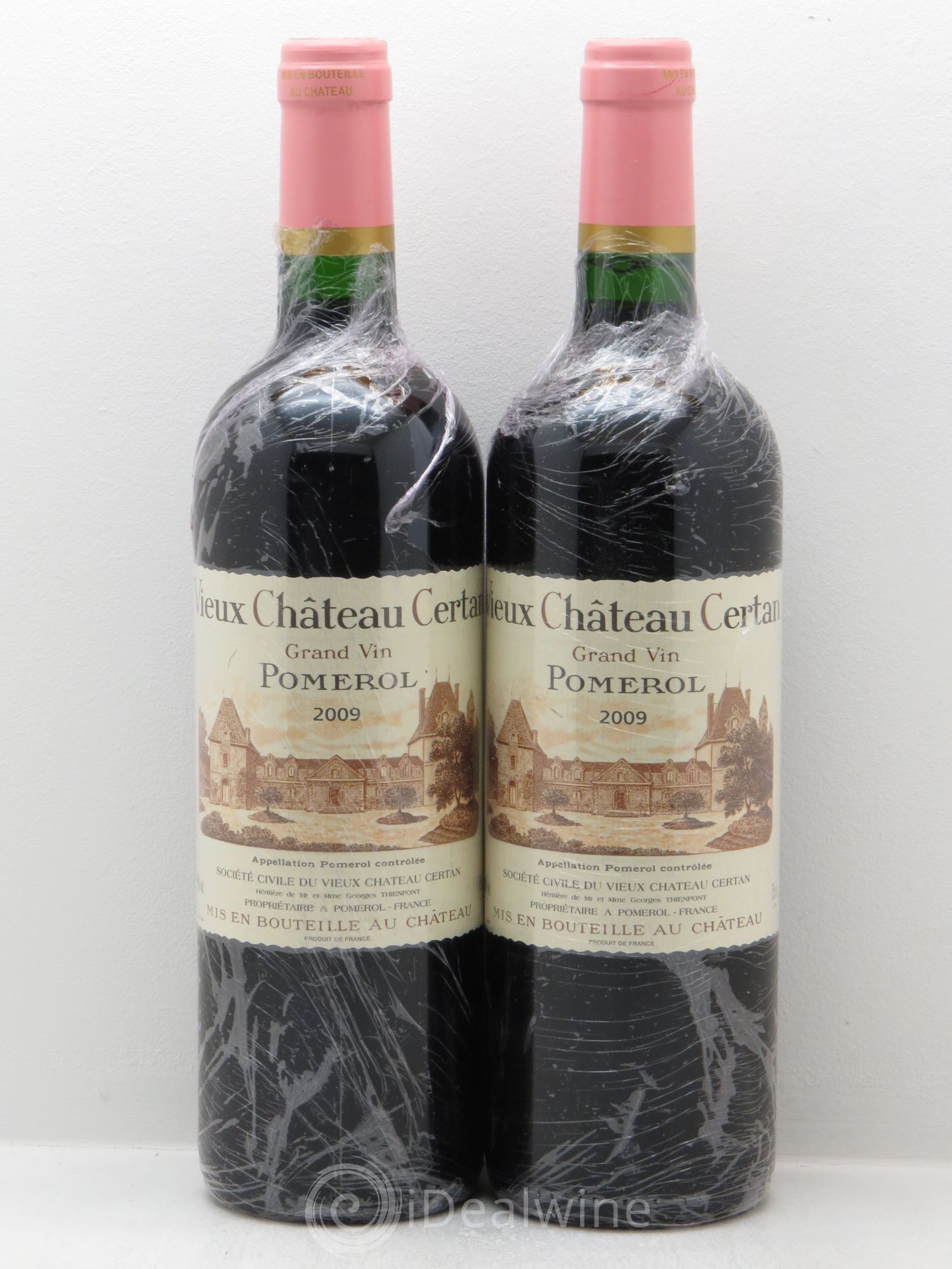 Vieux Château Certan 2009 - Lot de 2 bouteilles - 0