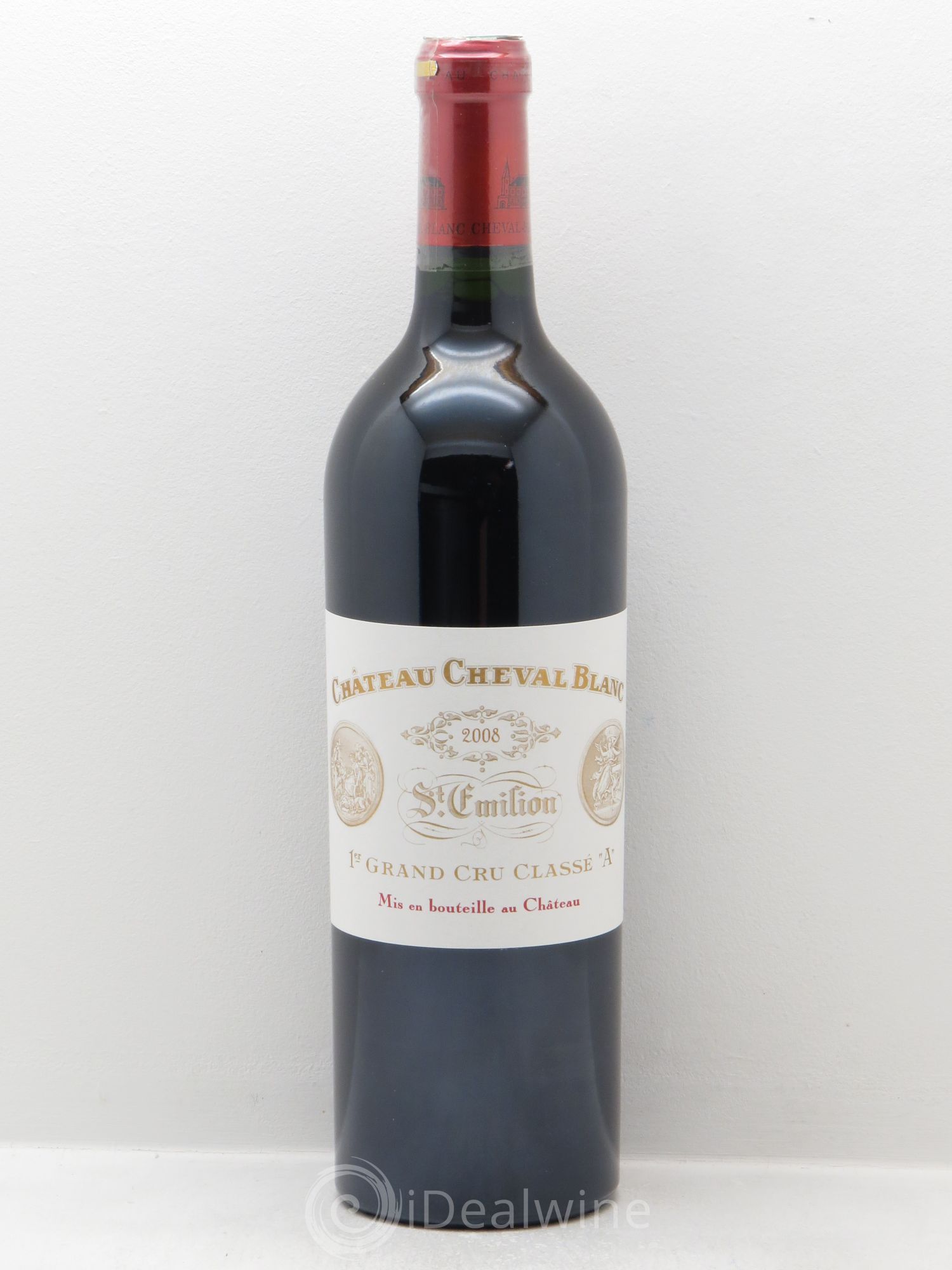 Château Cheval Blanc 1er Grand Cru Classé A 2008 - Lot de 1 bouteille - 0