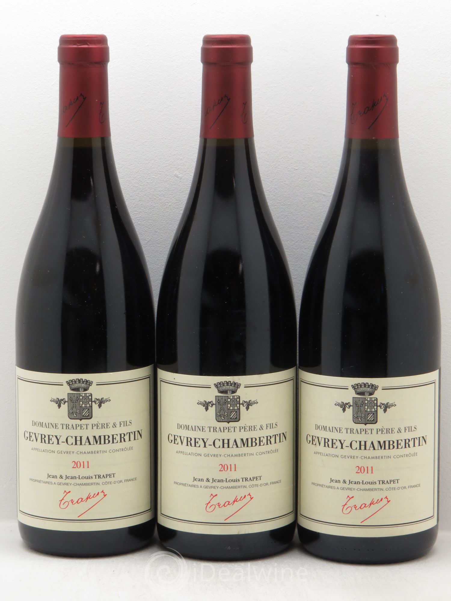 Gevrey-Chambertin Trapet 2011 - Lot de 3 bouteilles - 0