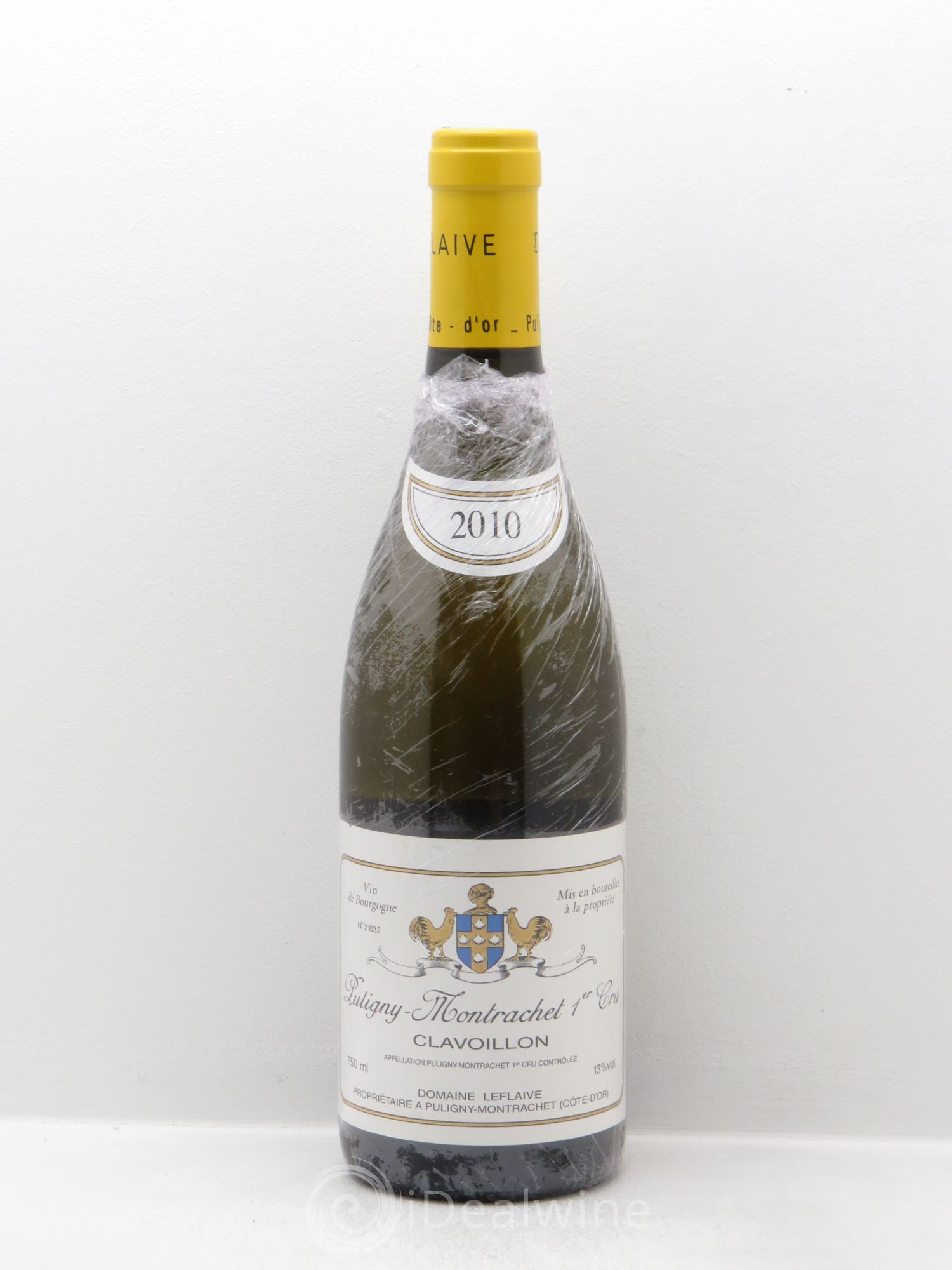 Puligny-Montrachet 1er Cru Clavoillon Leflaive (Domaine) 2010 - Lot de 1 bouteille - 0