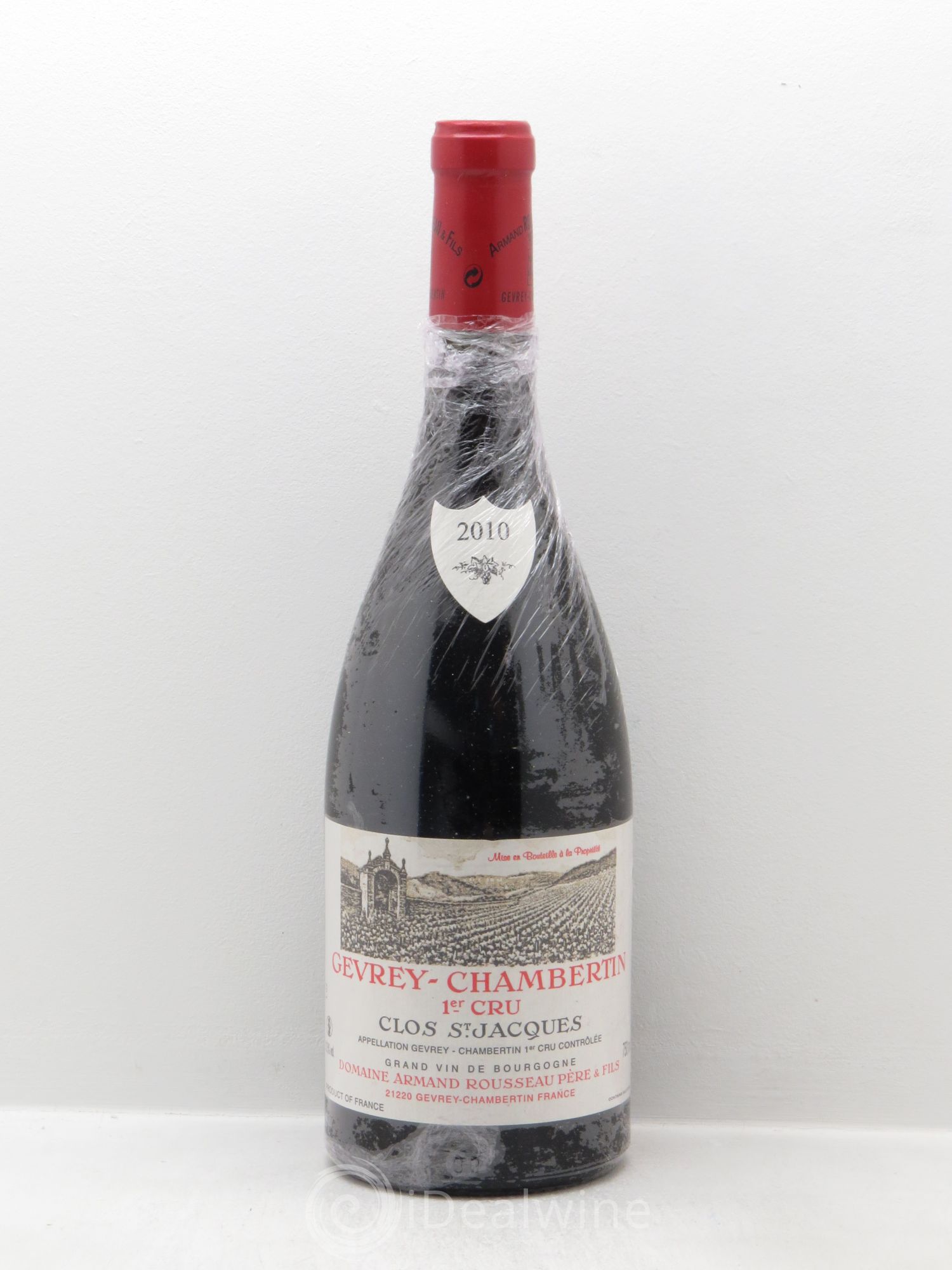 Gevrey-Chambertin 1er Cru Clos Saint-Jacques Armand Rousseau (Domaine) 2010 - Lot de 1 bouteille - 0