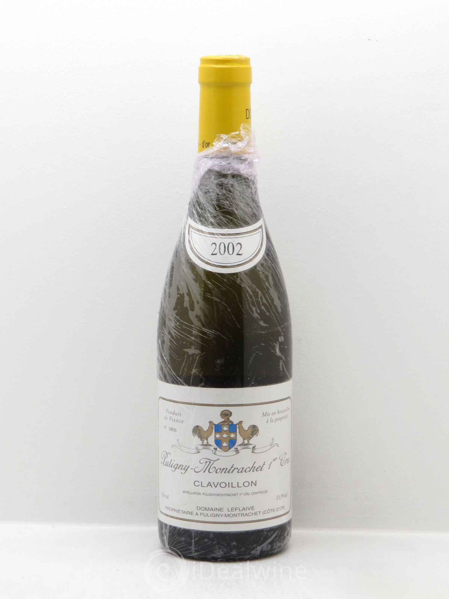 Puligny-Montrachet 1er Cru Clavoillon Leflaive (Domaine) 2002 - Lot de 1 bouteille - 0