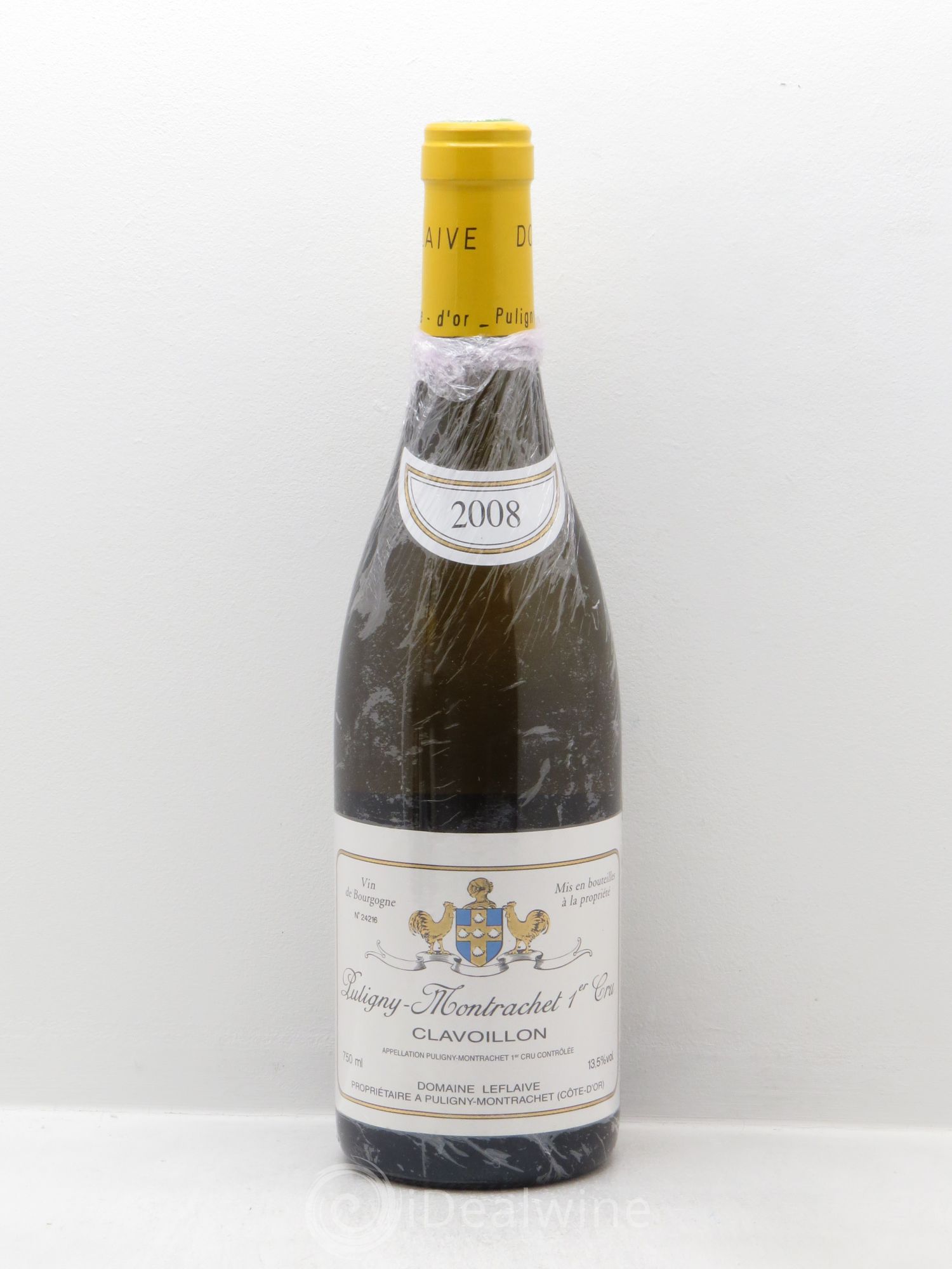 Puligny-Montrachet 1er Cru Clavoillon Leflaive (Domaine) 2008 - Lot de 1 bouteille - 0