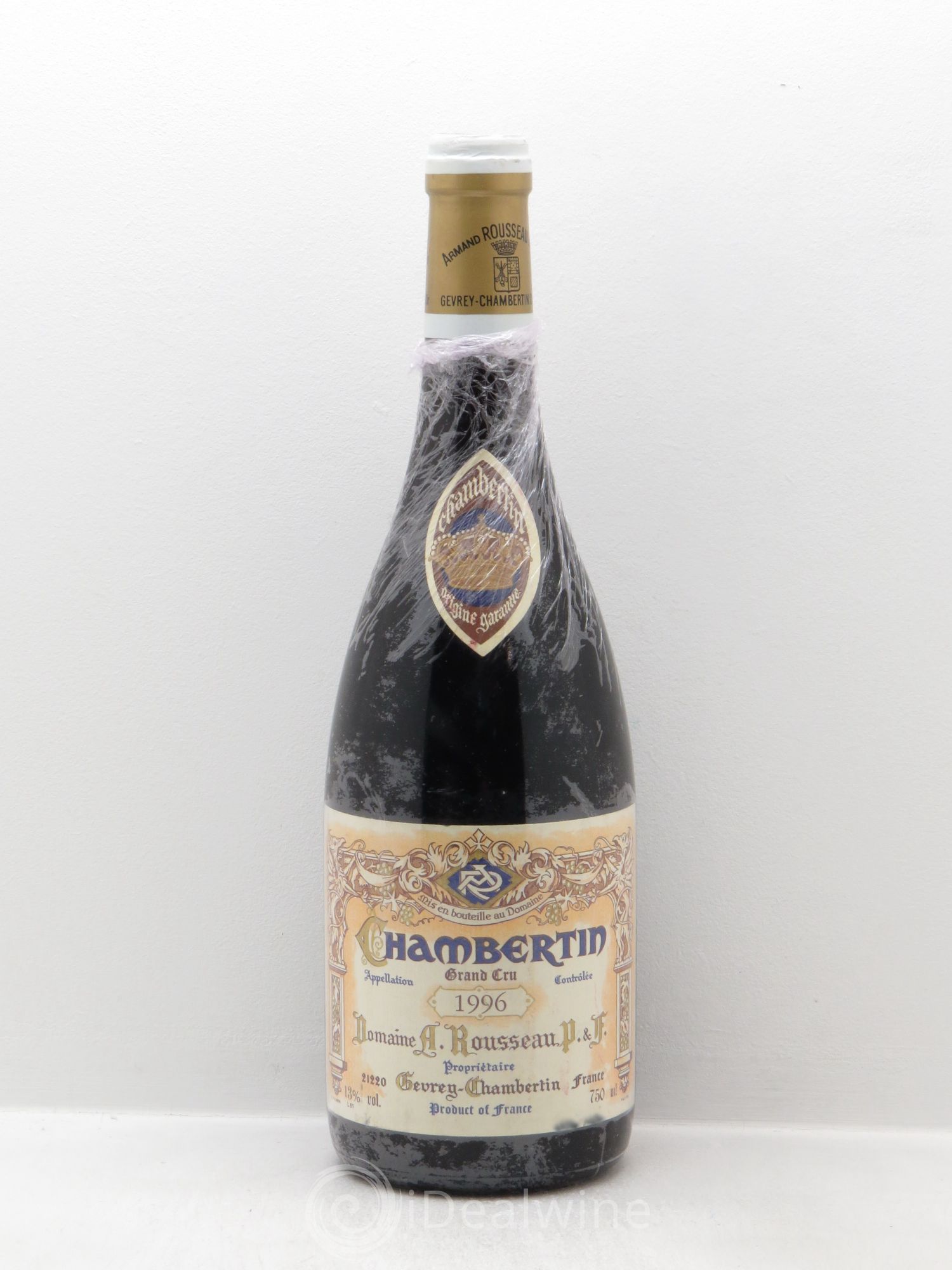Chambertin Grand Cru Armand Rousseau (Domaine) 1996 - Lot de 1 bouteille - 0