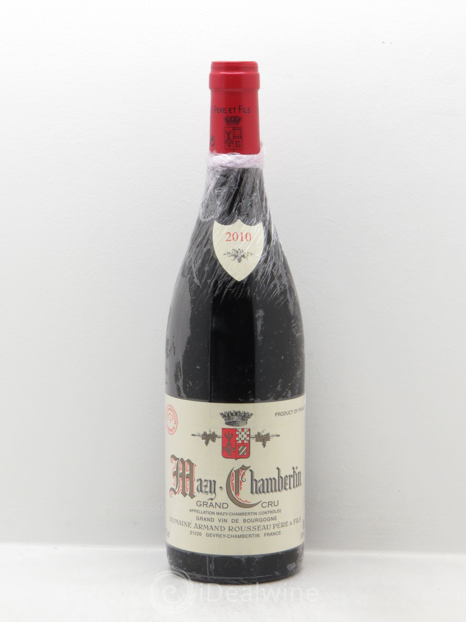Mazis-Chambertin Grand Cru Armand Rousseau (Domaine) 2010 - Lot de 1 bouteille - 0