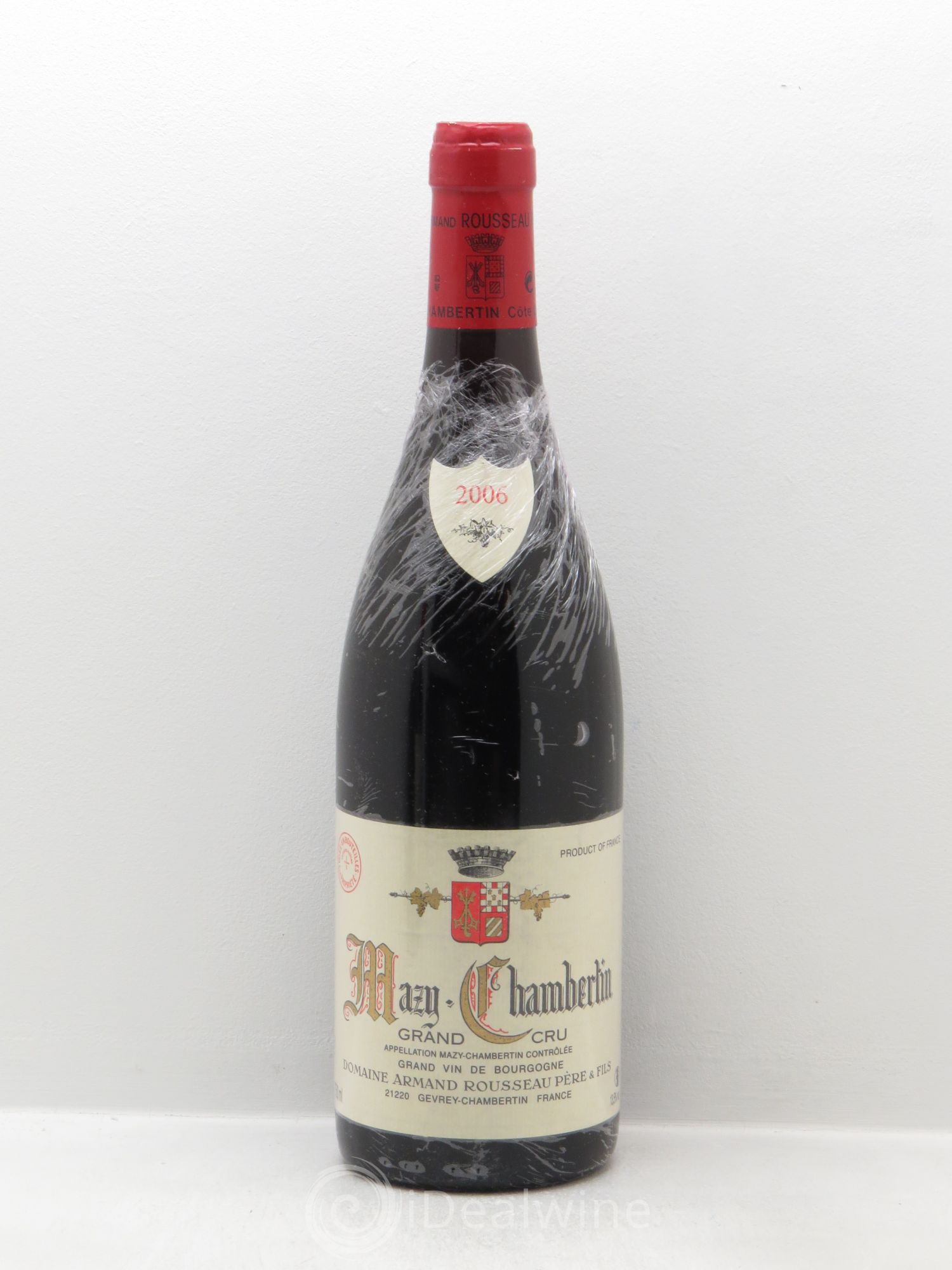 Mazis-Chambertin Grand Cru Armand Rousseau (Domaine) 2006 - Lot de 1 bouteille - 0