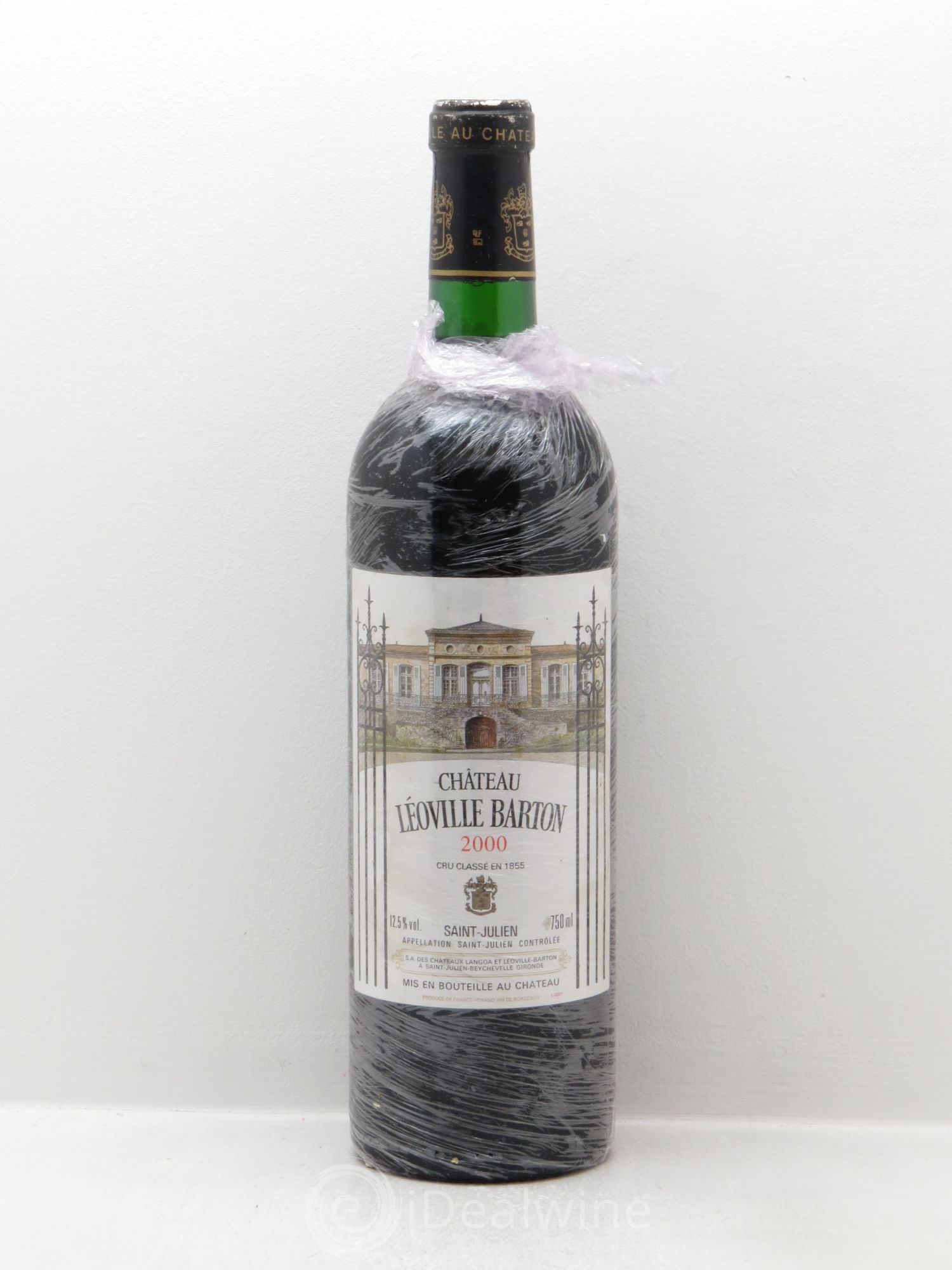 Château Léoville Barton 2ème Grand Cru Classé 2000 - Lot de 1 bouteille - 0
