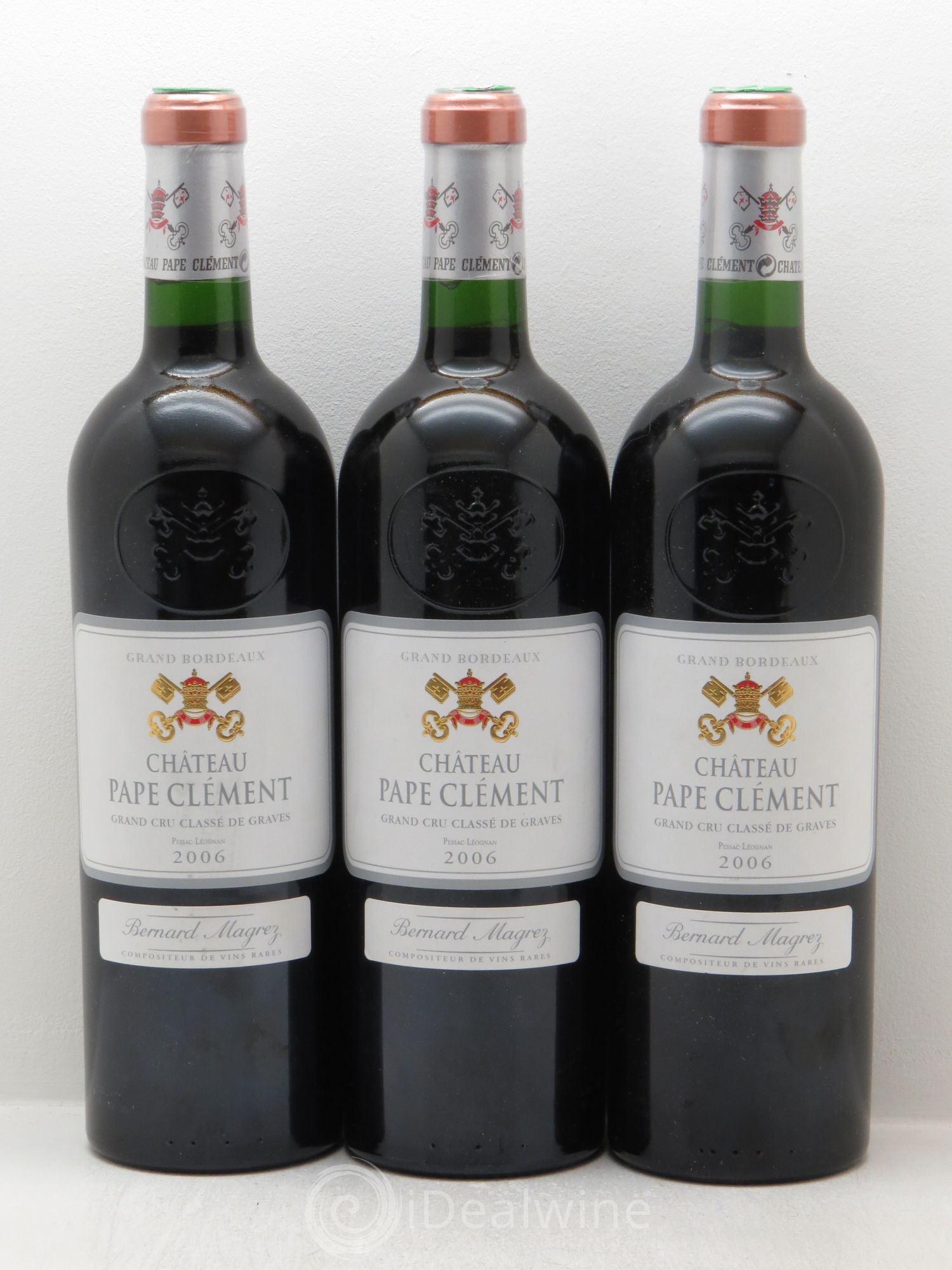 Château Pape Clément Cru Classé de Graves 2006 - Lot de 3 bouteilles - 0