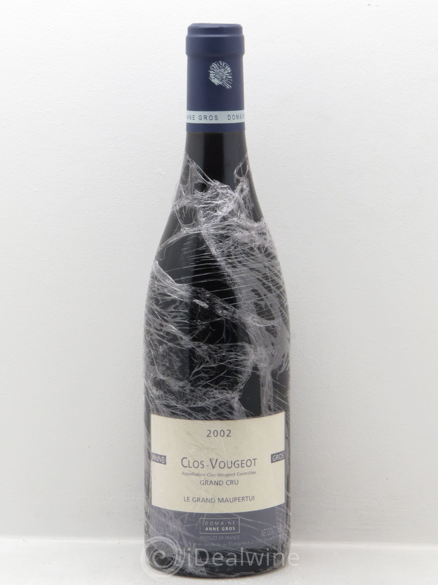 Clos de Vougeot Grand Cru Le Grand Maupertui Anne Gros 2002 - Posten von 1 Flasche - 0
