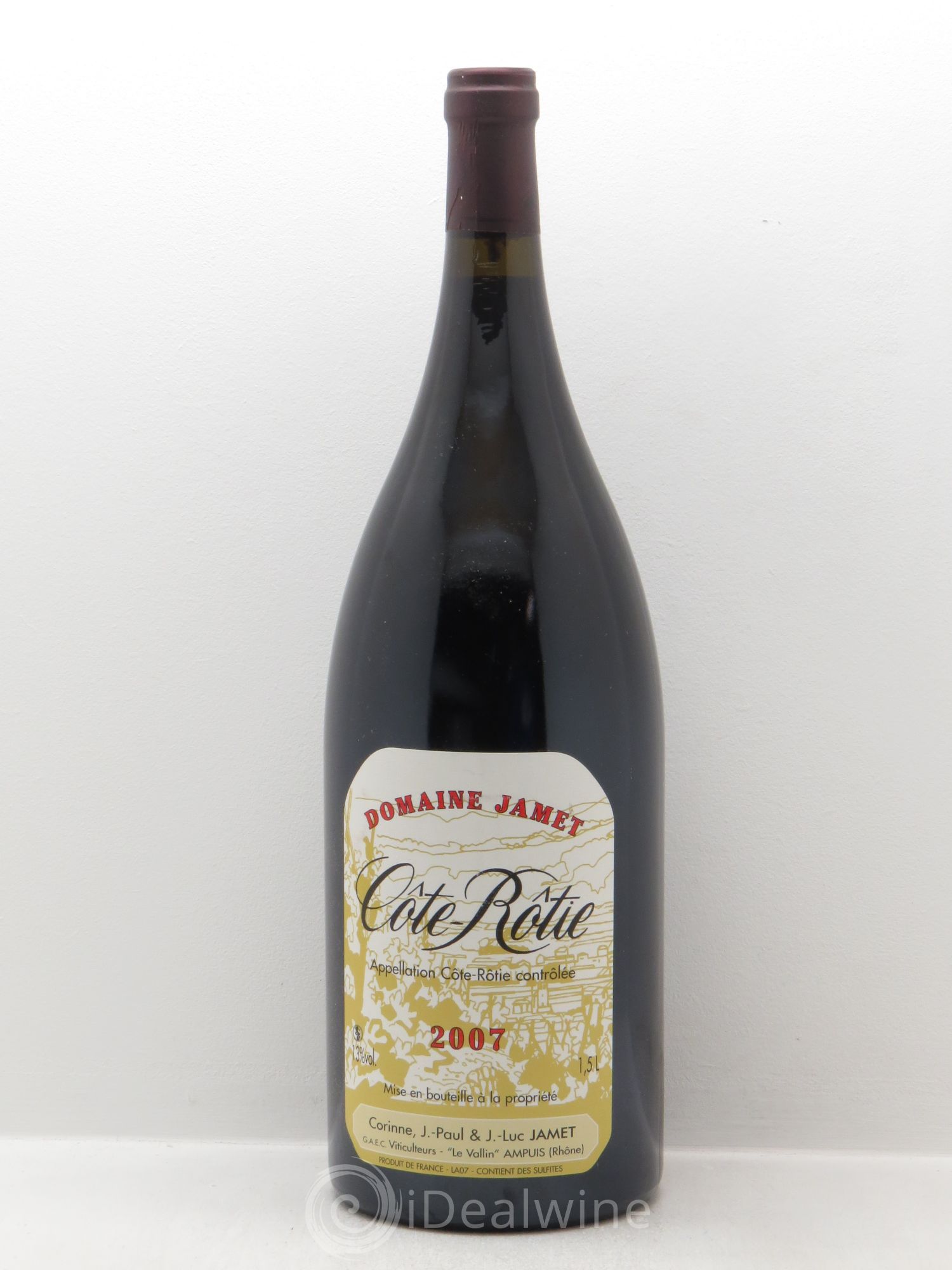 Côte-Rôtie Jamet (Domaine) 2007 - Lot de 1 magnum - 0