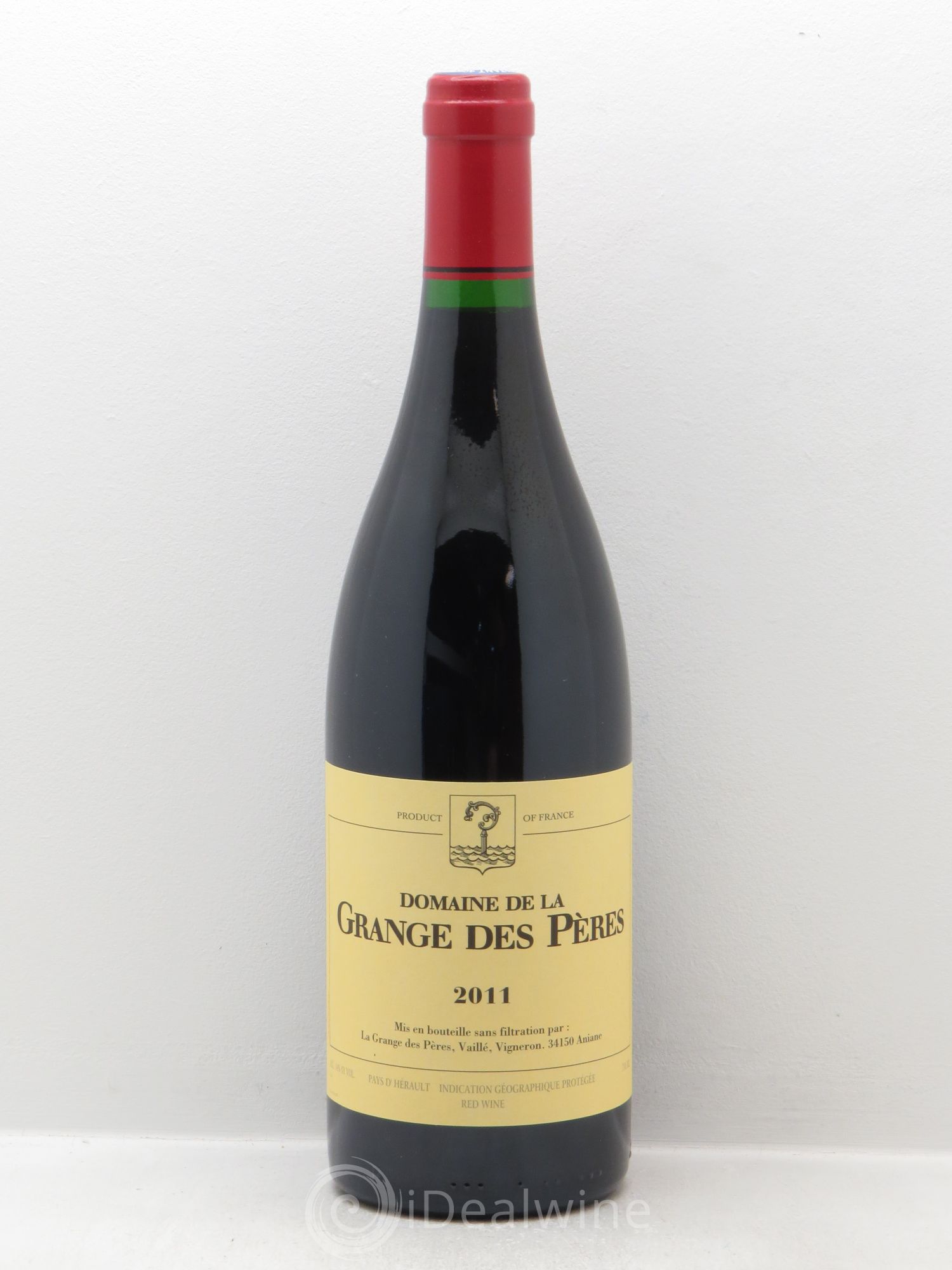 Pays d'Hérault Grange des Pères Laurent Vaillé 2011 - Lot de 1 bouteille - 0