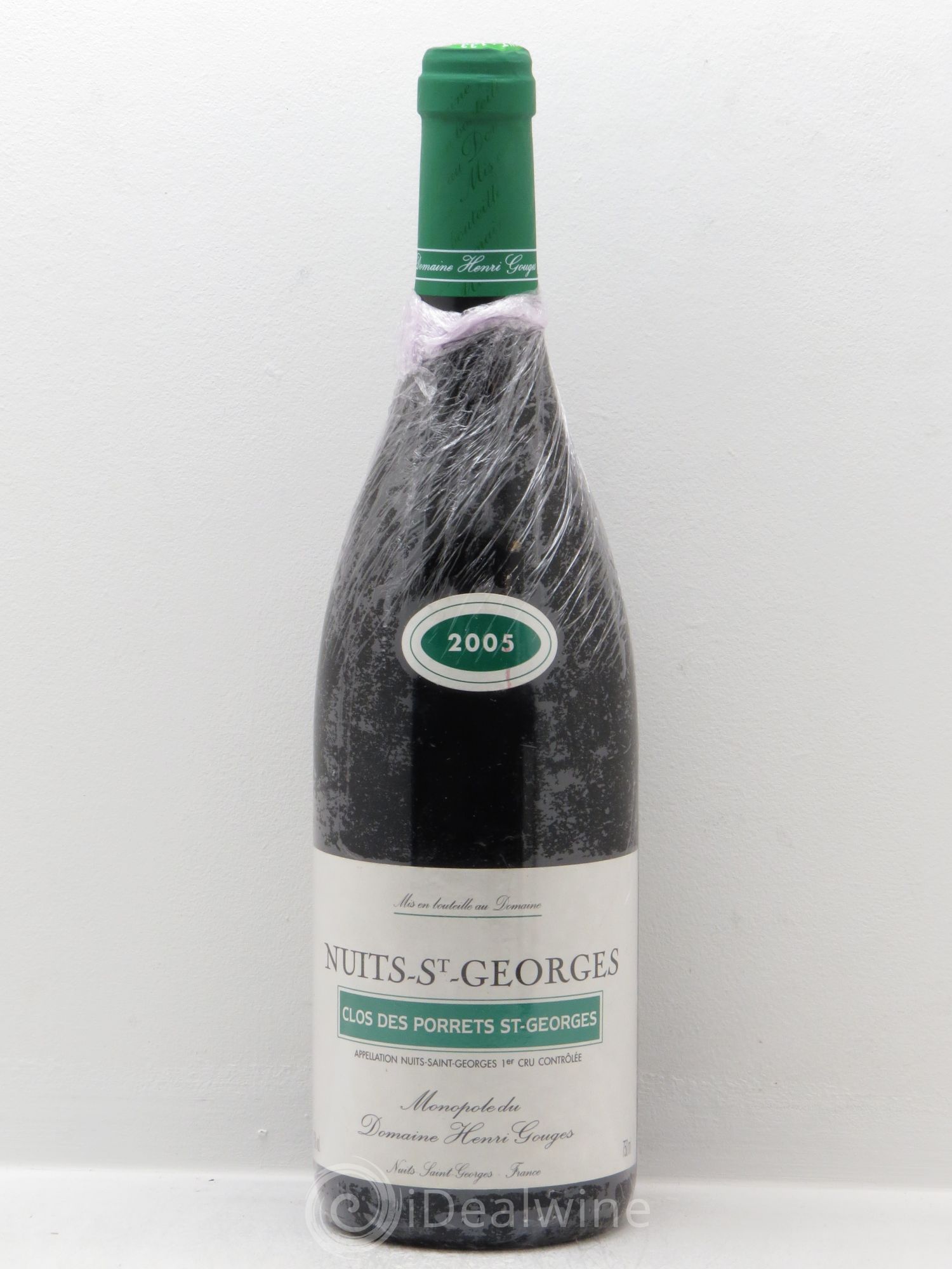 Nuits-Saint-Georges 1er Cru Clos des Porrets St Georges Henri Gouges 2005 - Posten von 1 Flasche - 0