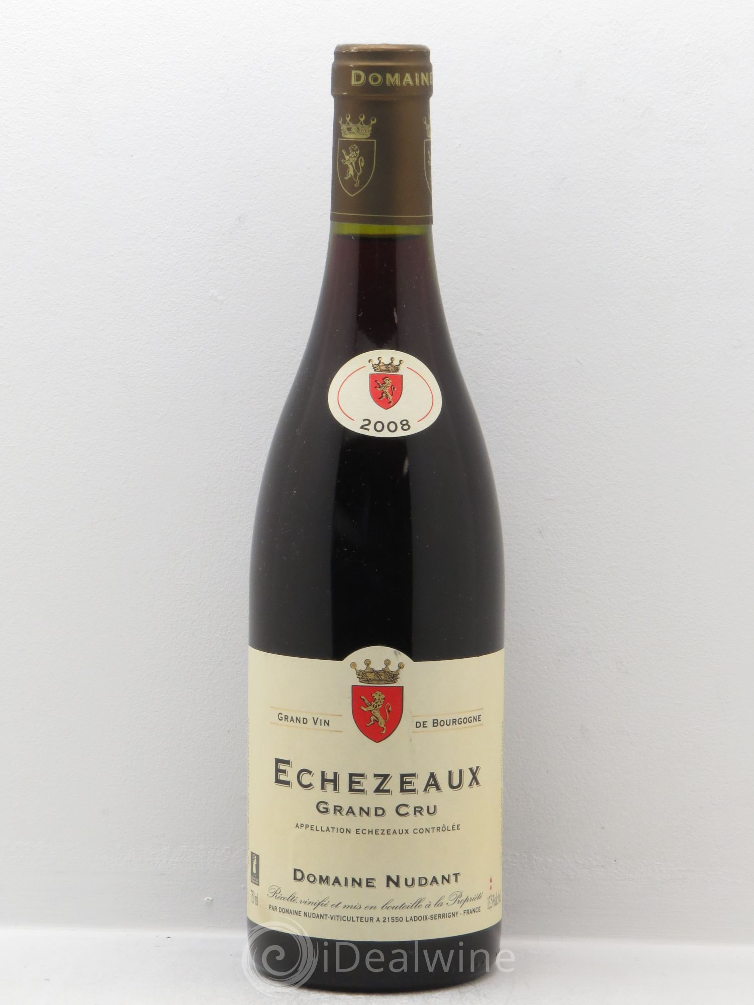 Echezeaux Grand Cru Domaine Nudant (sans prix de réserve - no reserve) 2008 - Posten von 1 Flasche - 0