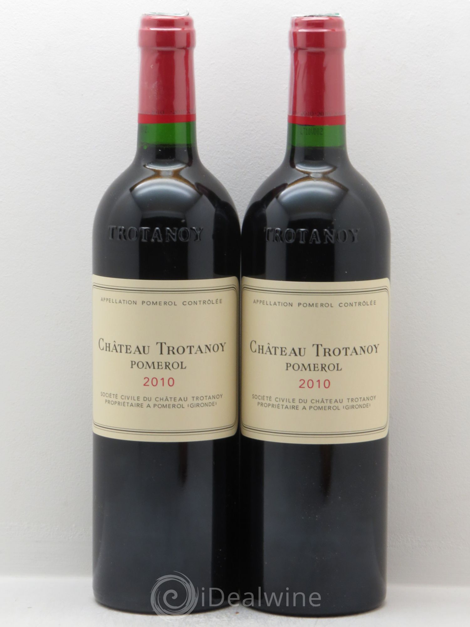Château Trotanoy 2010 - Lot de 2 bouteilles - 0