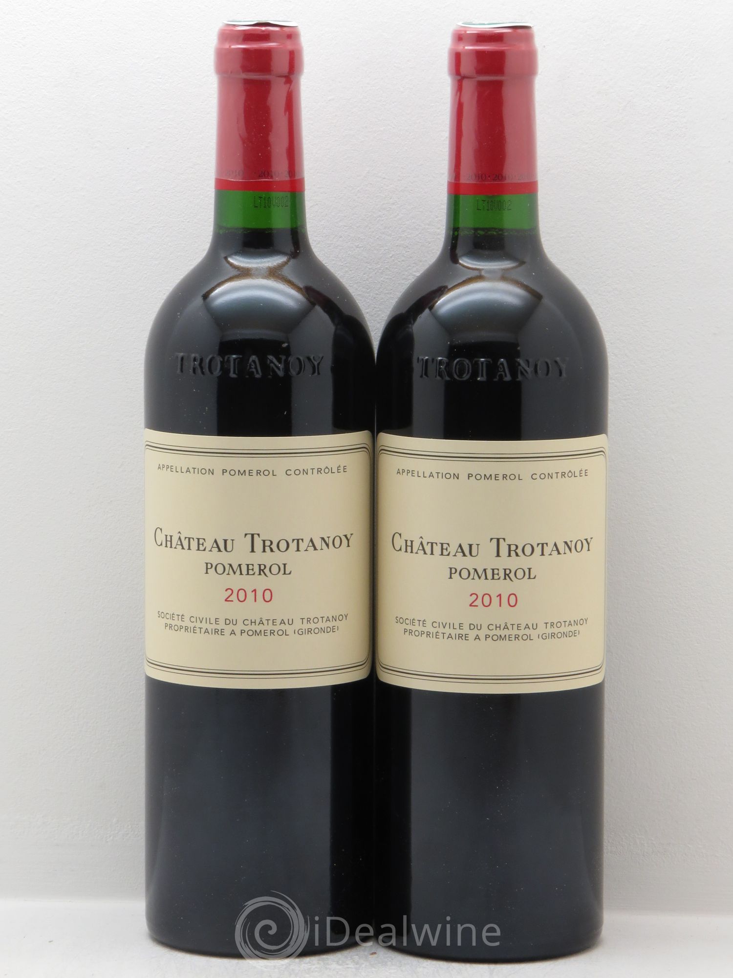 Château Trotanoy 2010 - Lot de 2 bouteilles - 0