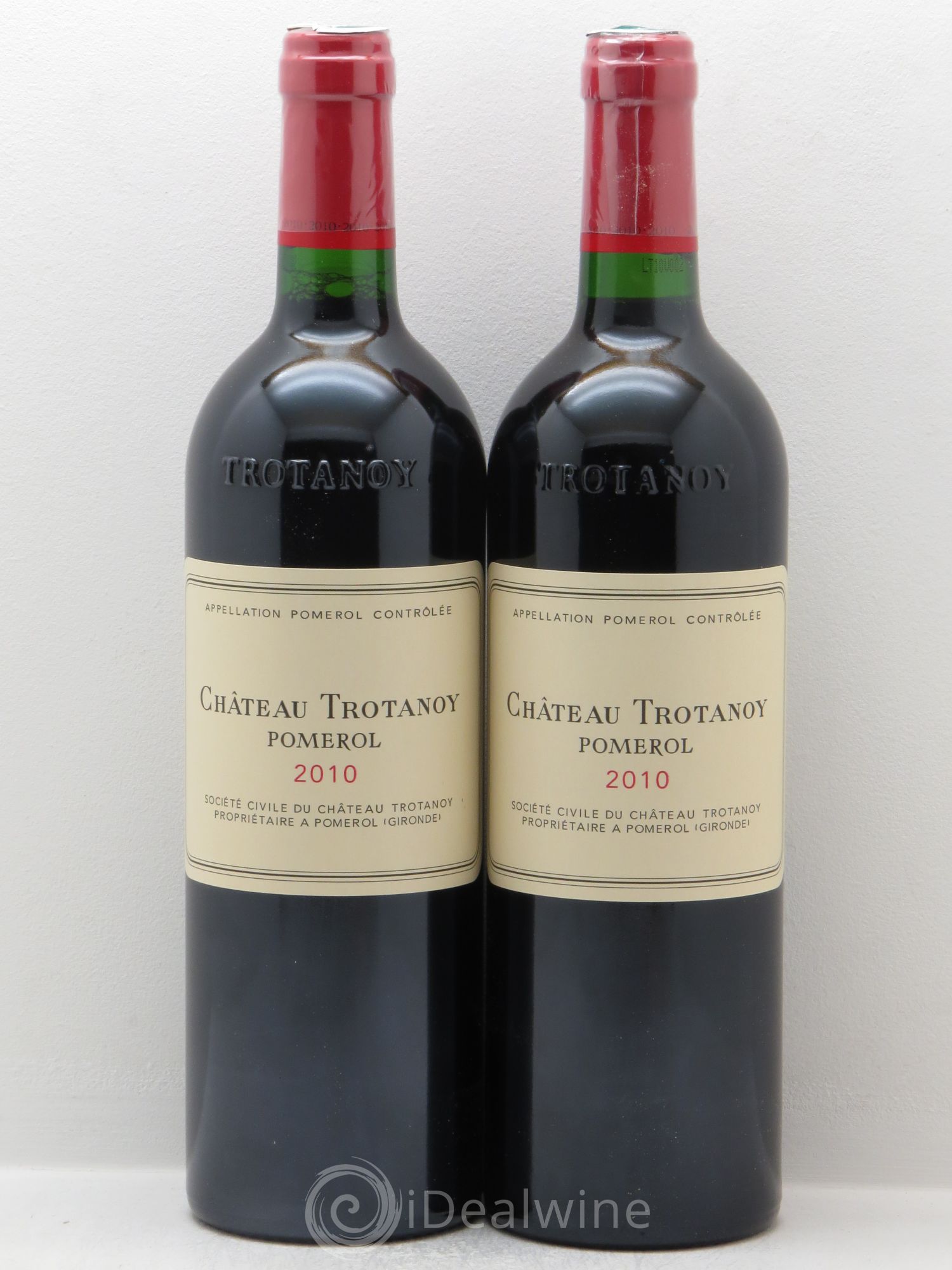 Château Trotanoy 2010 - Lot de 2 bouteilles - 0