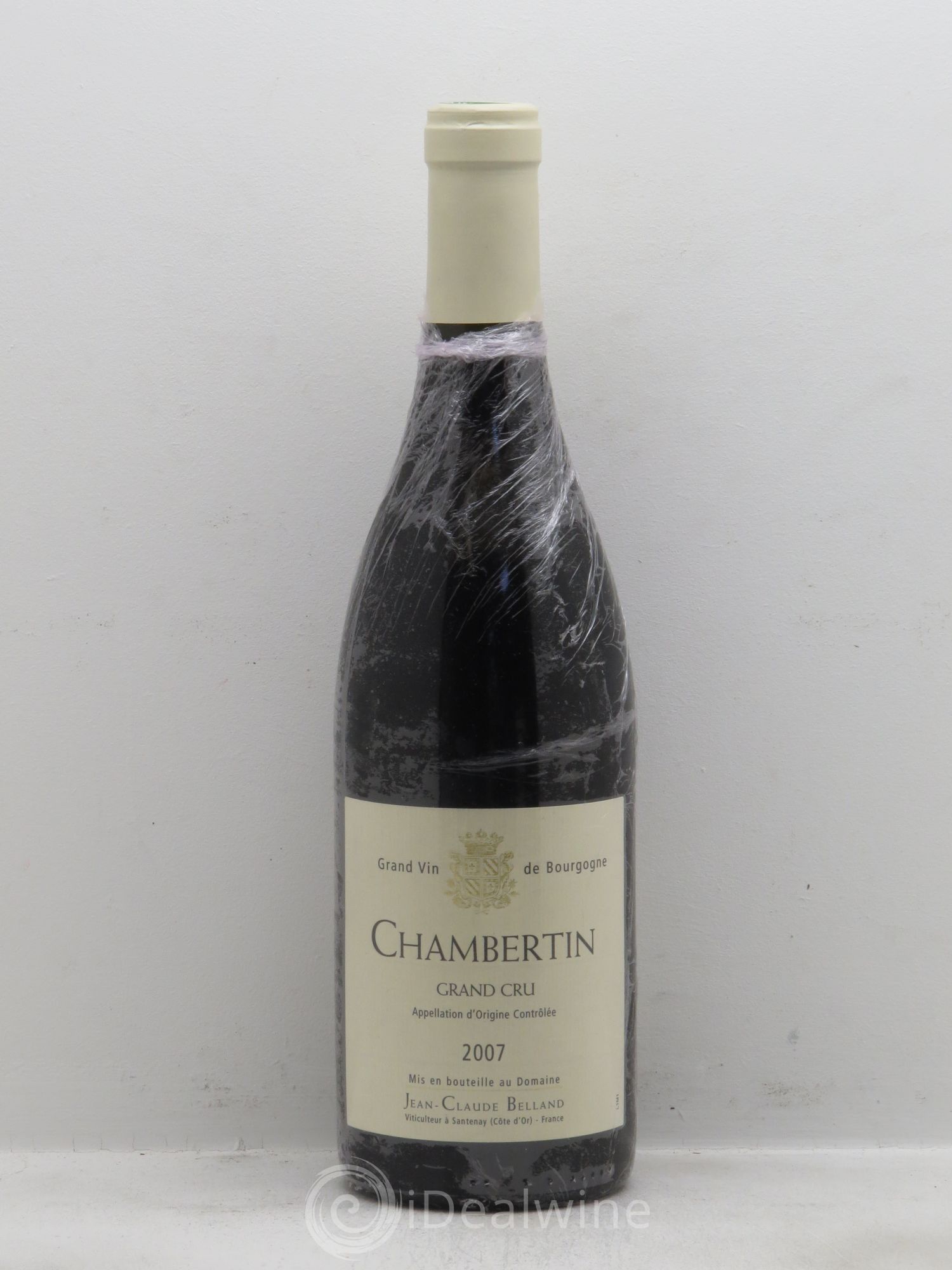 Chambertin Grand Cru JC.Belland (sans prix de réserve - no reserve) 2007 - Posten von 1 Flasche - 0