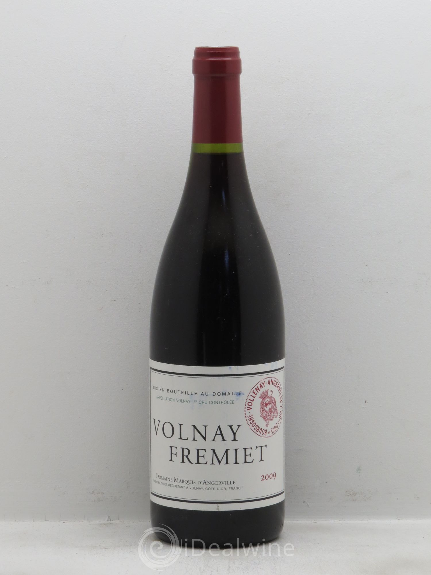 Volnay 1er Cru Frémiet Marquis d'Angerville (Domaine) 2009 - Lot de 1 bouteille - 0
