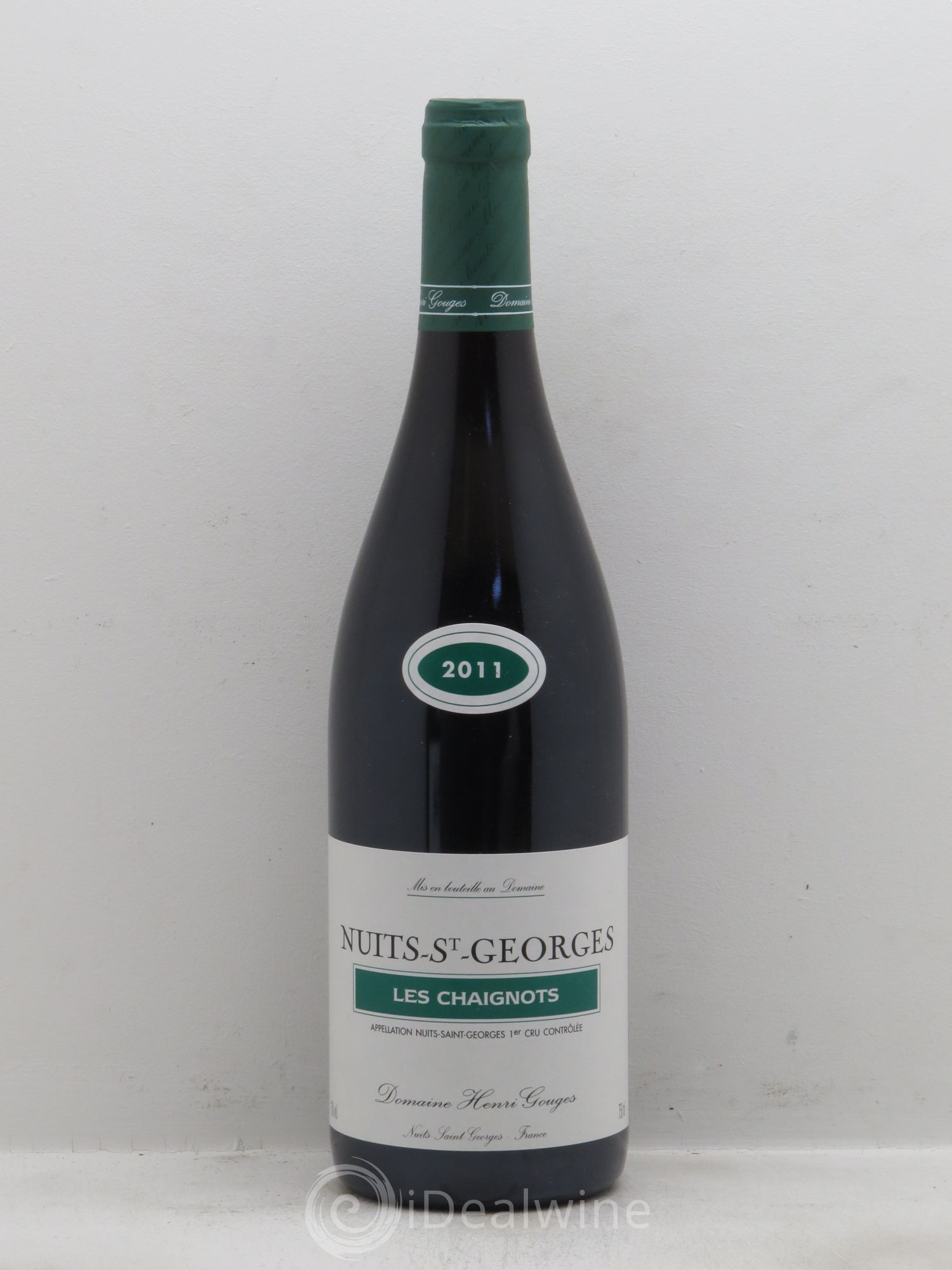 Nuits-Saint-Georges 1er Cru Les Chaignots Henri Gouges 2011 - Lot de 1 bouteille - 0
