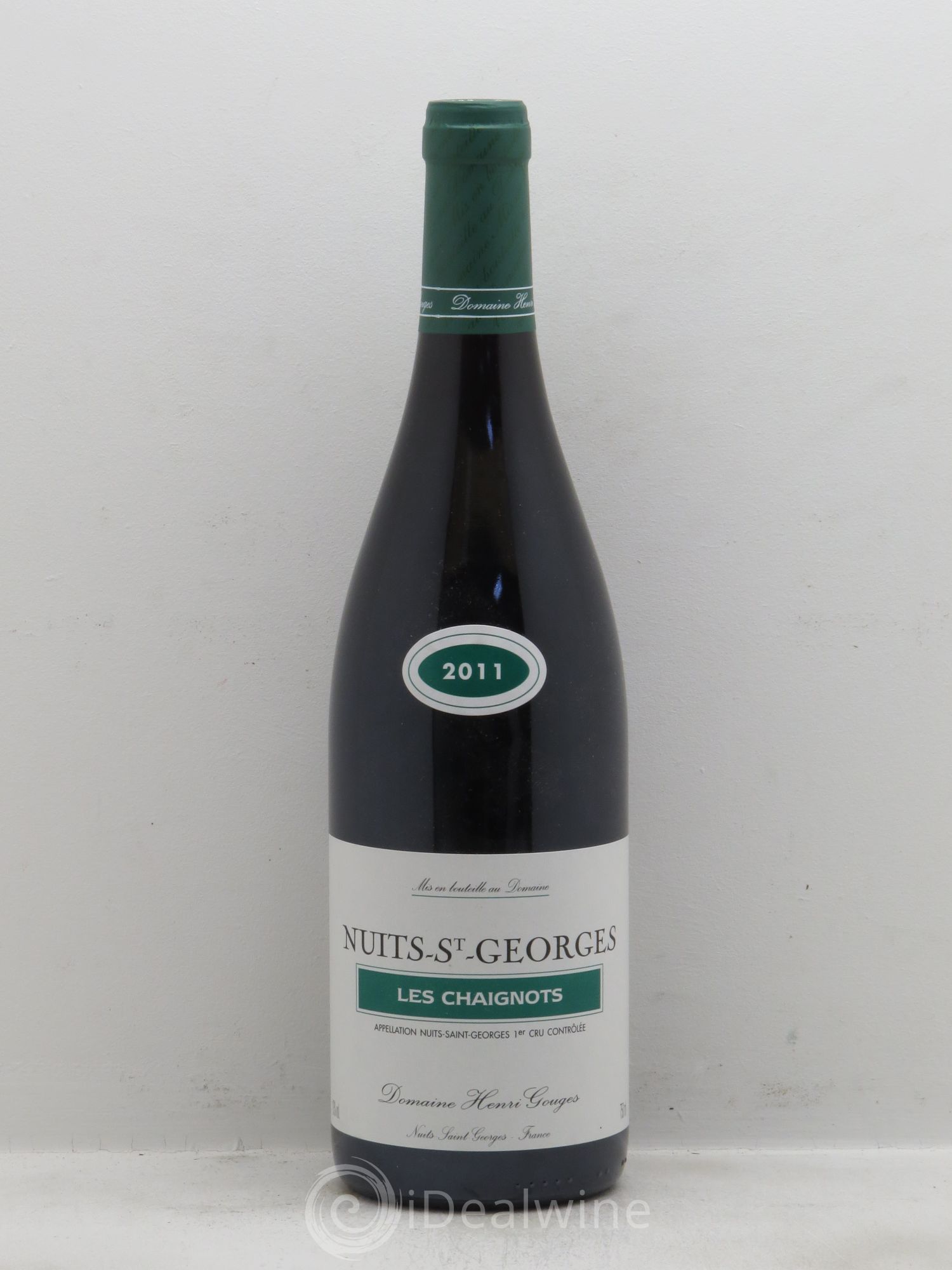 Nuits-Saint-Georges 1er Cru Les Chaignots Henri Gouges 2011 - Posten von 1 Flasche - 0