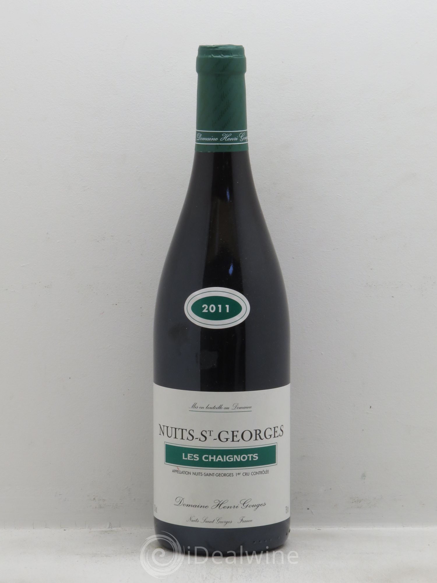 Nuits-Saint-Georges 1er Cru Les Chaignots Henri Gouges 2011 - Posten von 1 Flasche - 0