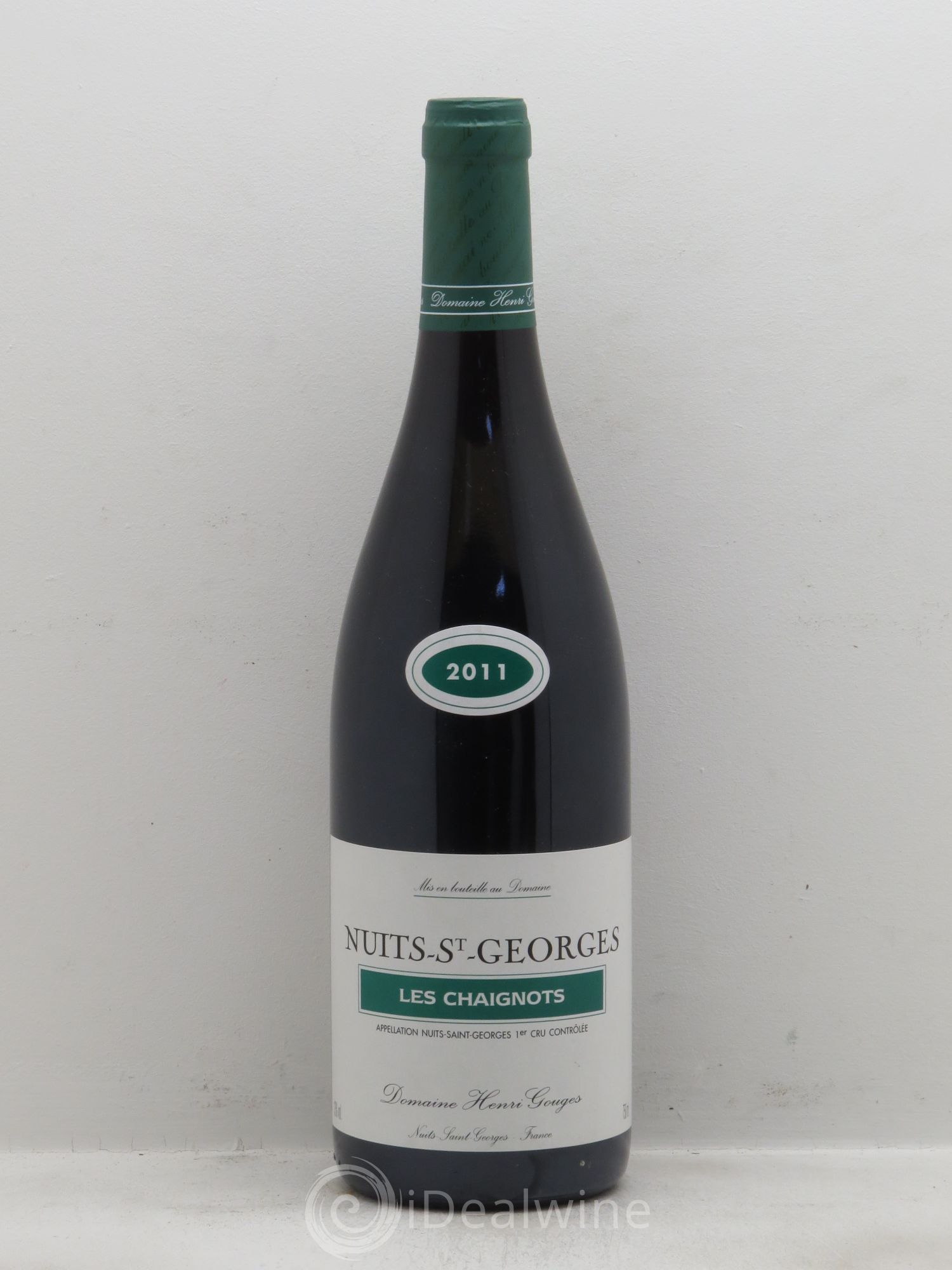 Nuits-Saint-Georges 1er Cru Les Chaignots Henri Gouges 2011 - Lot de 1 bouteille - 0