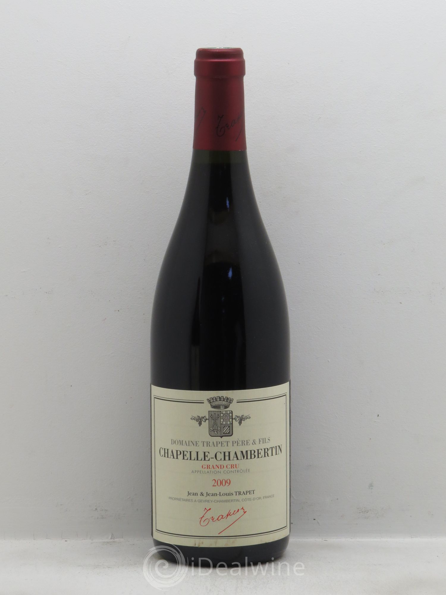 Chapelle-Chambertin Grand Cru Domaine Trapet 2009 - Lot de 1 bouteille - 0