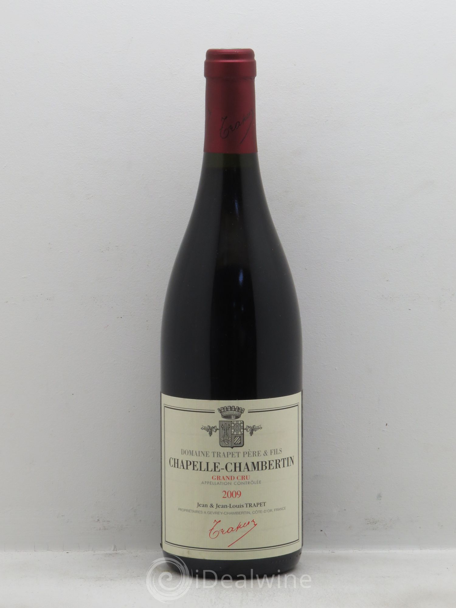 Chapelle-Chambertin Grand Cru Domaine Trapet 2009 - Lot de 1 bouteille - 0