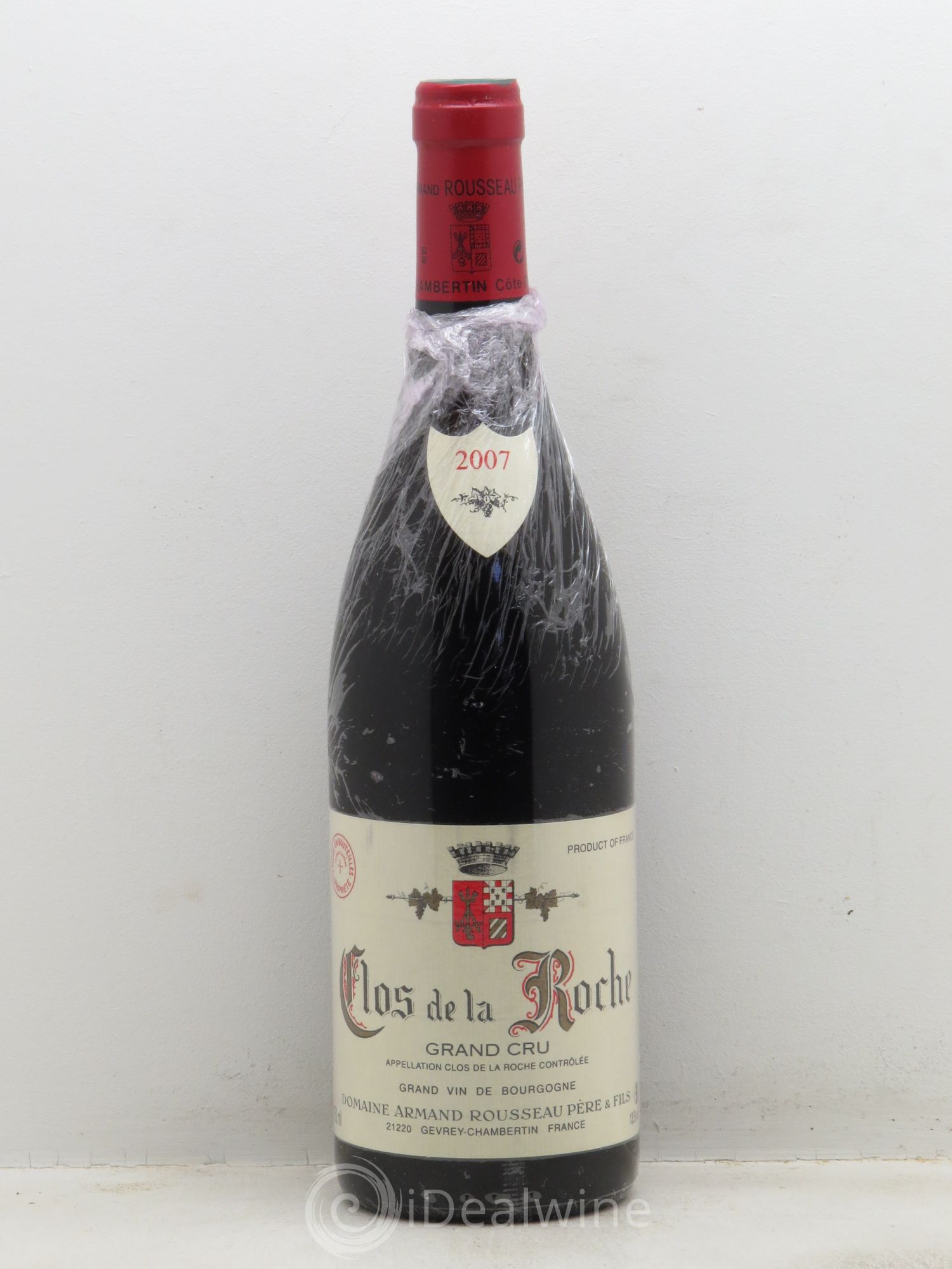 Clos de la Roche Grand Cru Armand Rousseau (Domaine) 2007 - Posten von 1 Flasche - 0