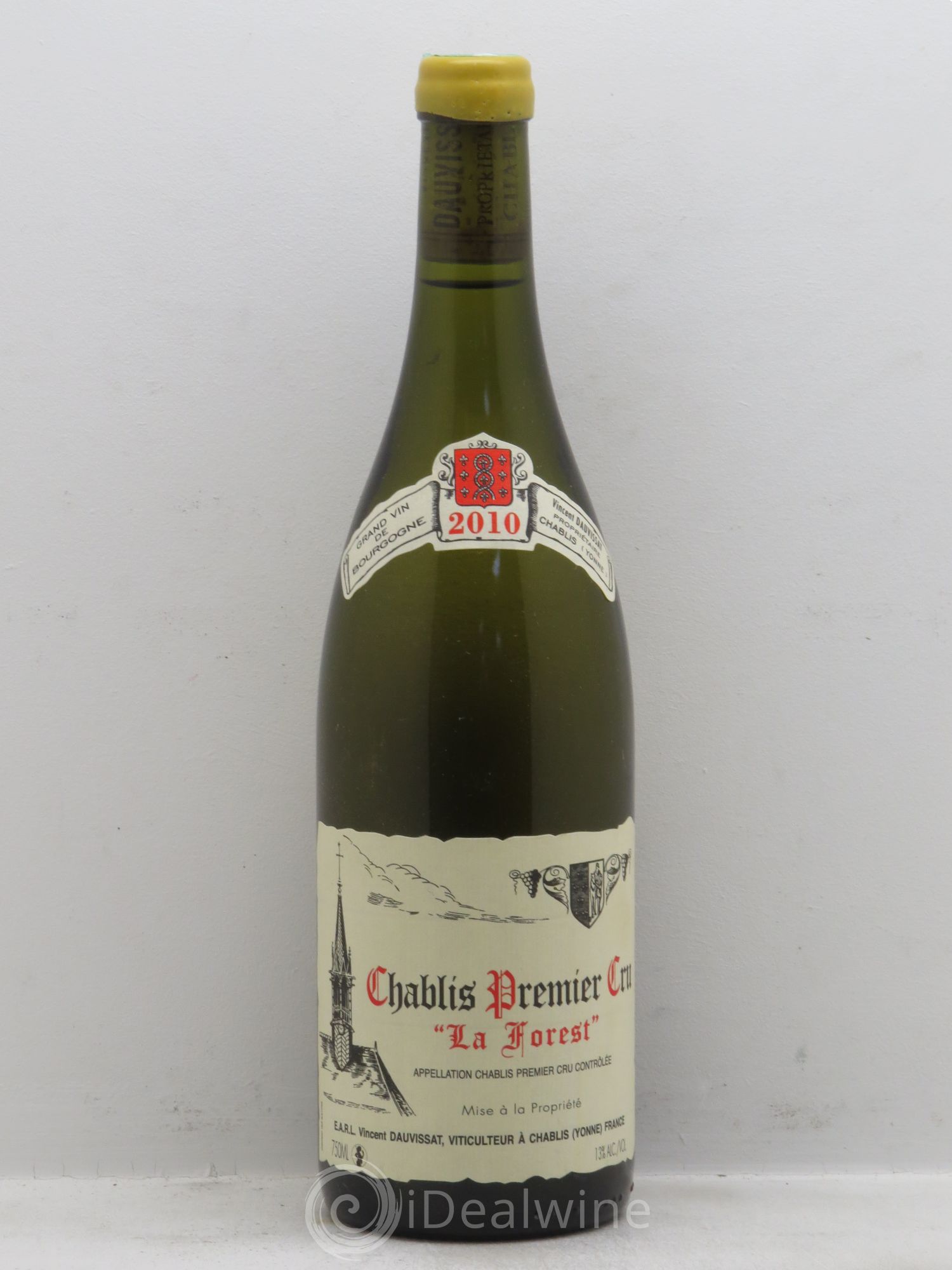 Chablis 1er Cru La Forest Vincent Dauvissat (Domaine) 2010 - Lot de 1 bouteille - 0