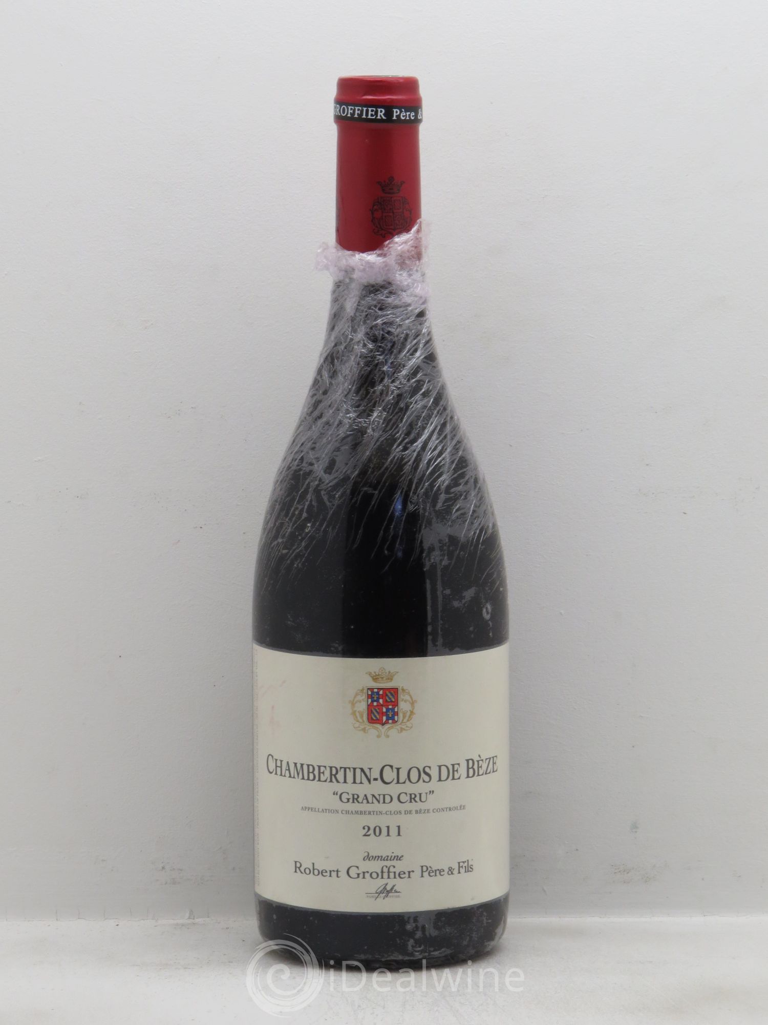 Chambertin Clos de Bèze Grand Cru Robert Groffier Père & Fils (Domaine) 2011 - Lot de 1 bouteille - 0