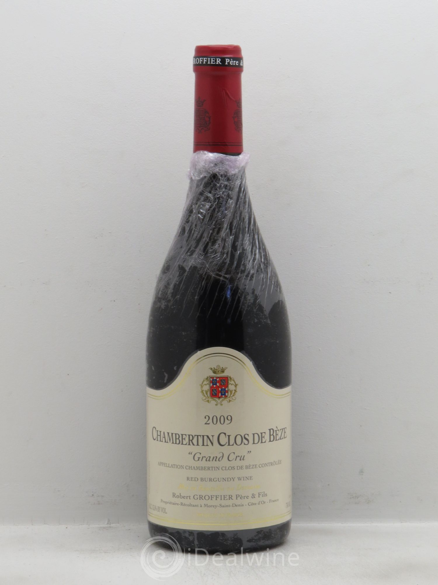 Chambertin Clos de Bèze Grand Cru Robert Groffier Père & Fils (Domaine) 2009 - Lot de 1 bouteille - 0