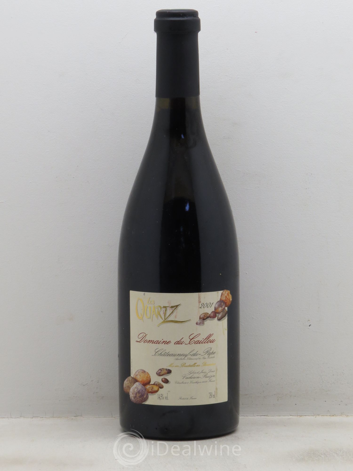 Châteauneuf-du-Pape Les Quartz Clos du Caillou 2001 - Lot de 1 bouteille - 0