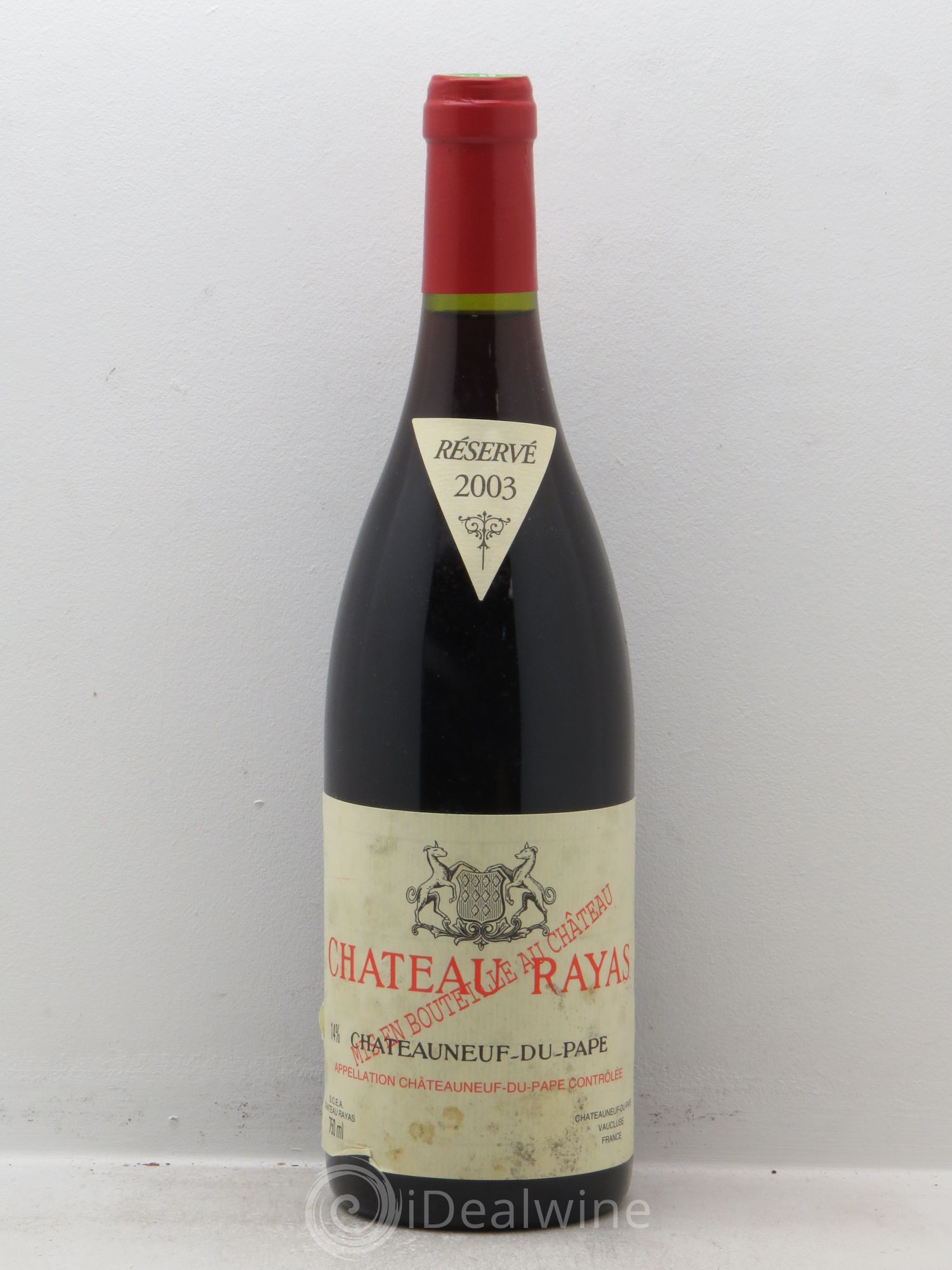 Châteauneuf-du-Pape Château Rayas Emmanuel Reynaud 2003 - Lot de 1 bouteille - 0