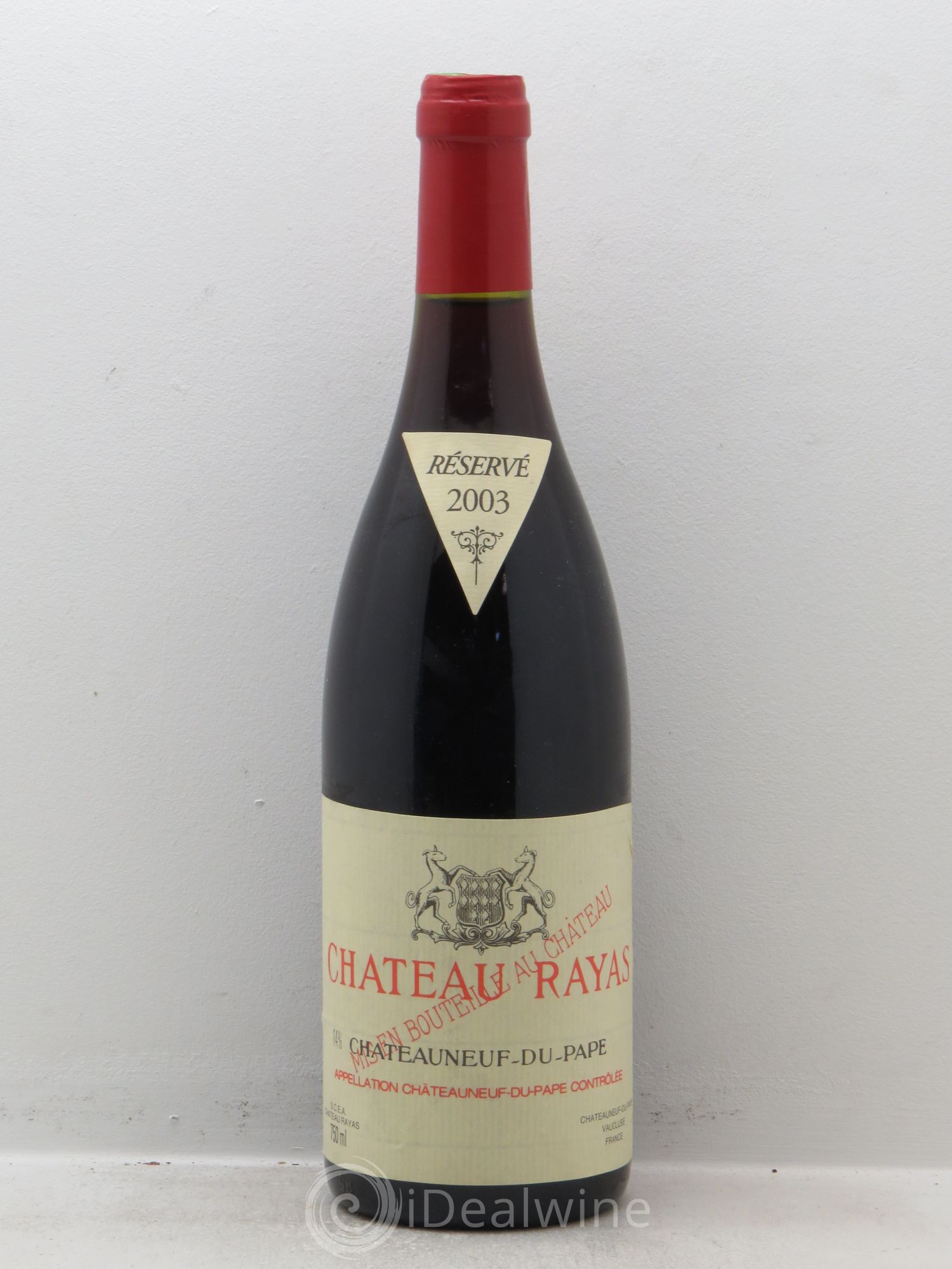 Châteauneuf-du-Pape Château Rayas Emmanuel Reynaud 2003 - Lot de 1 bouteille - 0