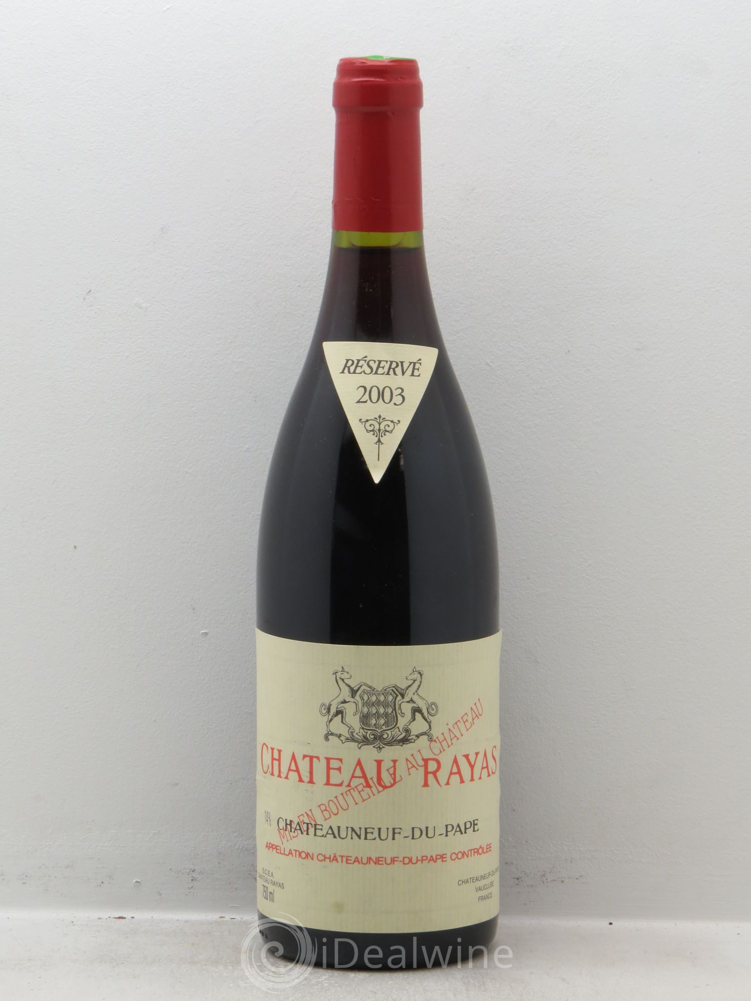 Châteauneuf-du-Pape Château Rayas Emmanuel Reynaud 2003 - Lot de 1 bouteille - 0