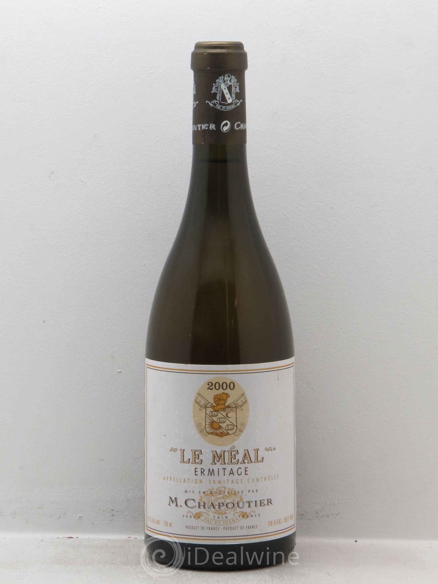 Hermitage Ermitage Le Méal Chapoutier 2000 - Lot de 1 bouteille - 0