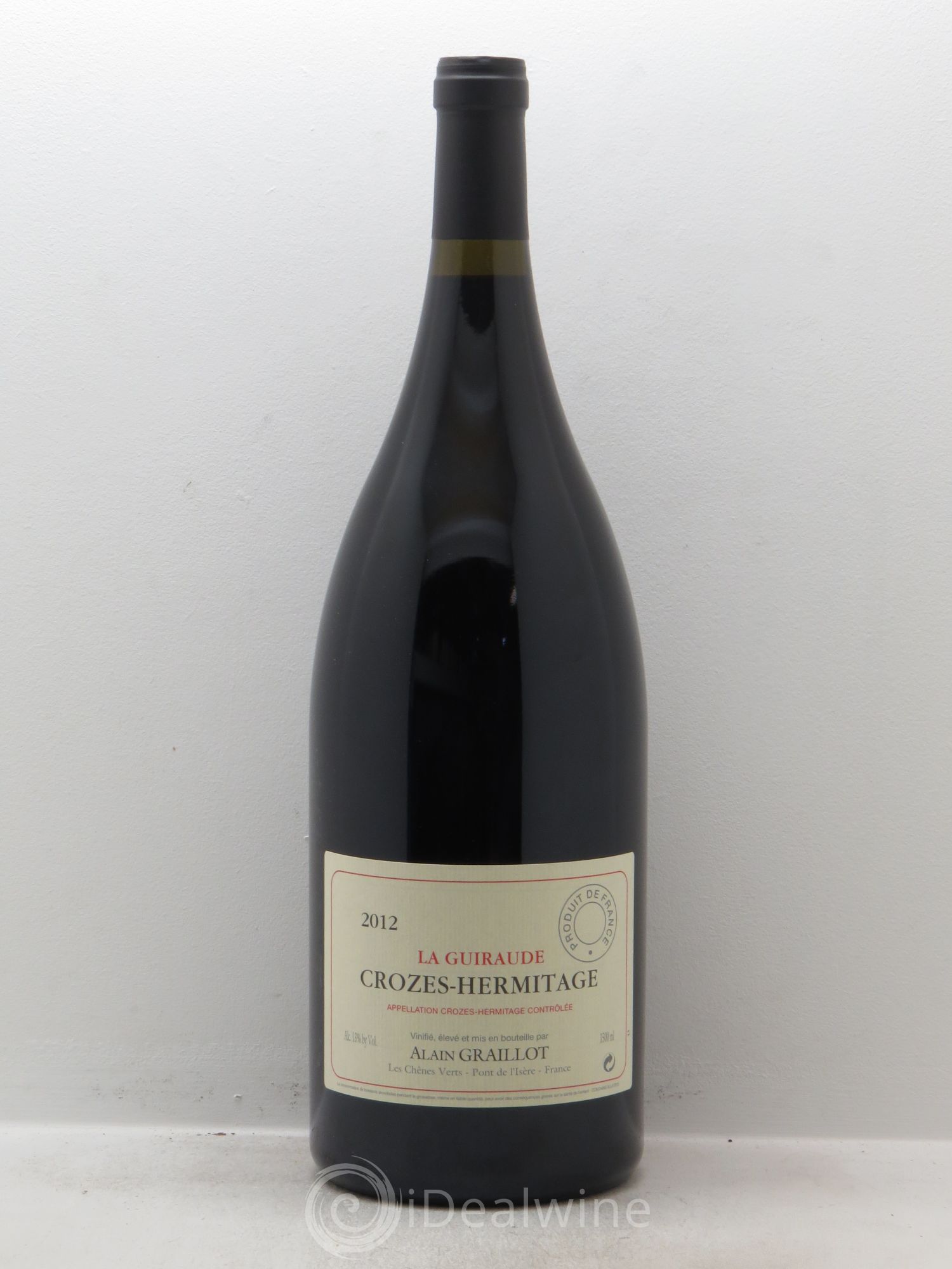 Crozes-Hermitage La Guiraude Domaine Graillot 2012 - Lot de 1 magnum - 0