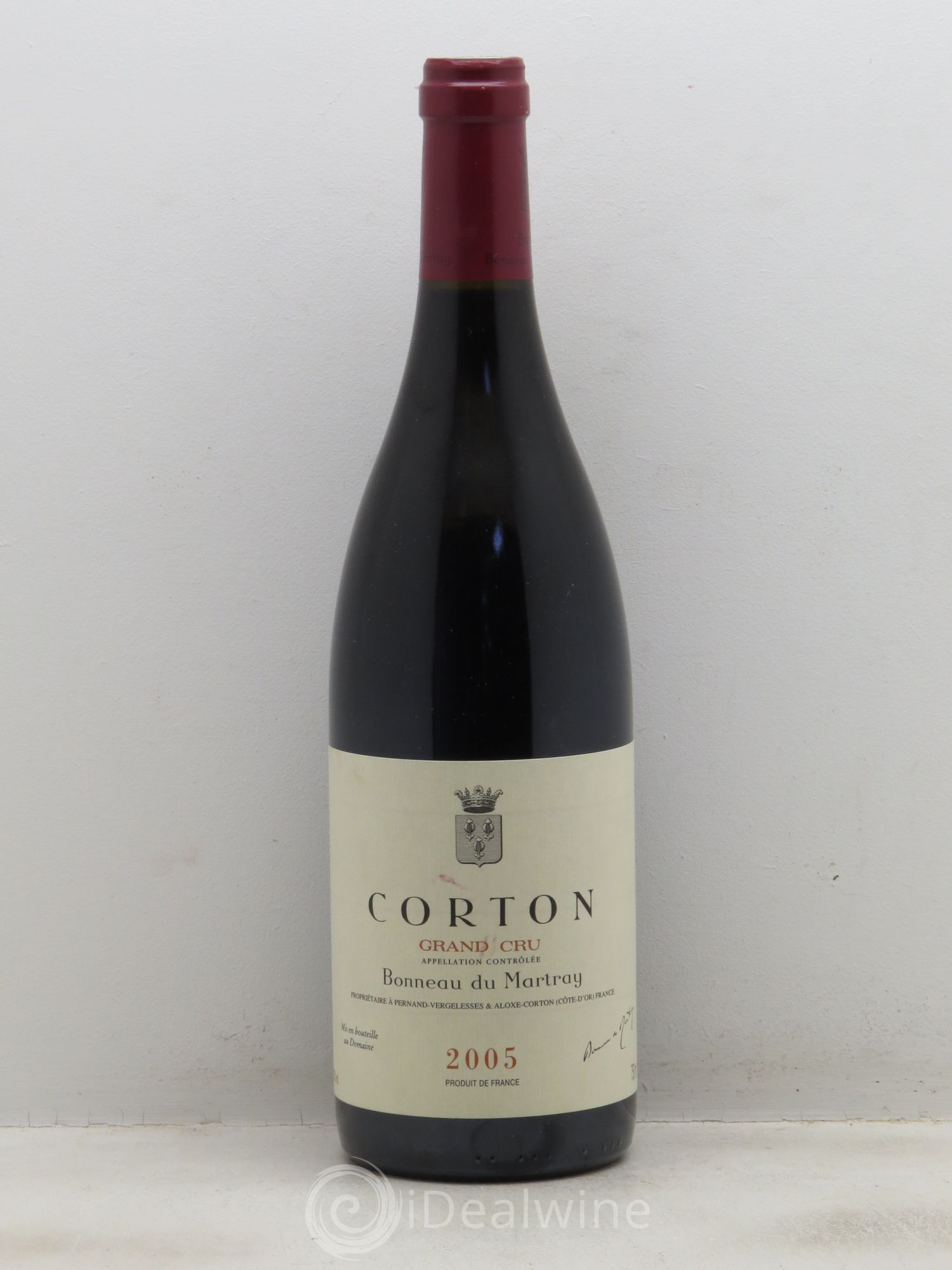 Corton Grand Cru Bonneau du Martray (Domaine) 2005 - Lot de 1 bouteille - 0