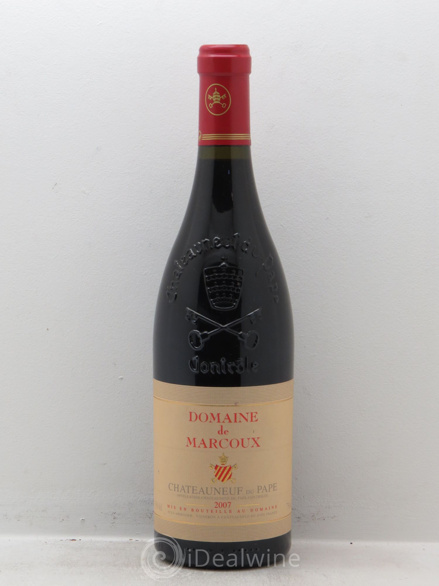 Châteauneuf-du-Pape Marcoux (Domaine de) 2007 - Lot de 1 bouteille - 0