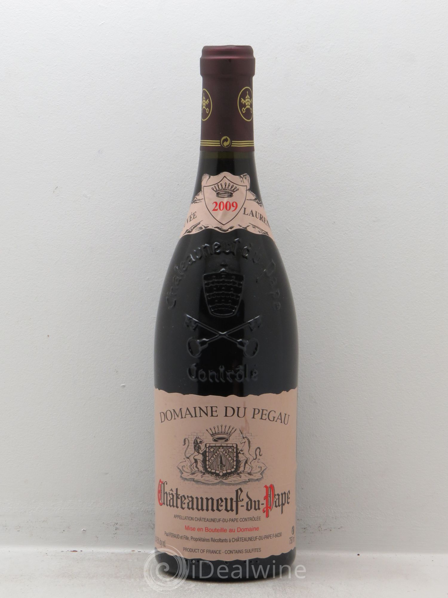 Châteauneuf-du-Pape Domaine du Pégau Cuvée Laurence Paul et Laurence Féraud 2009 - Lot de 1 bouteille - 0
