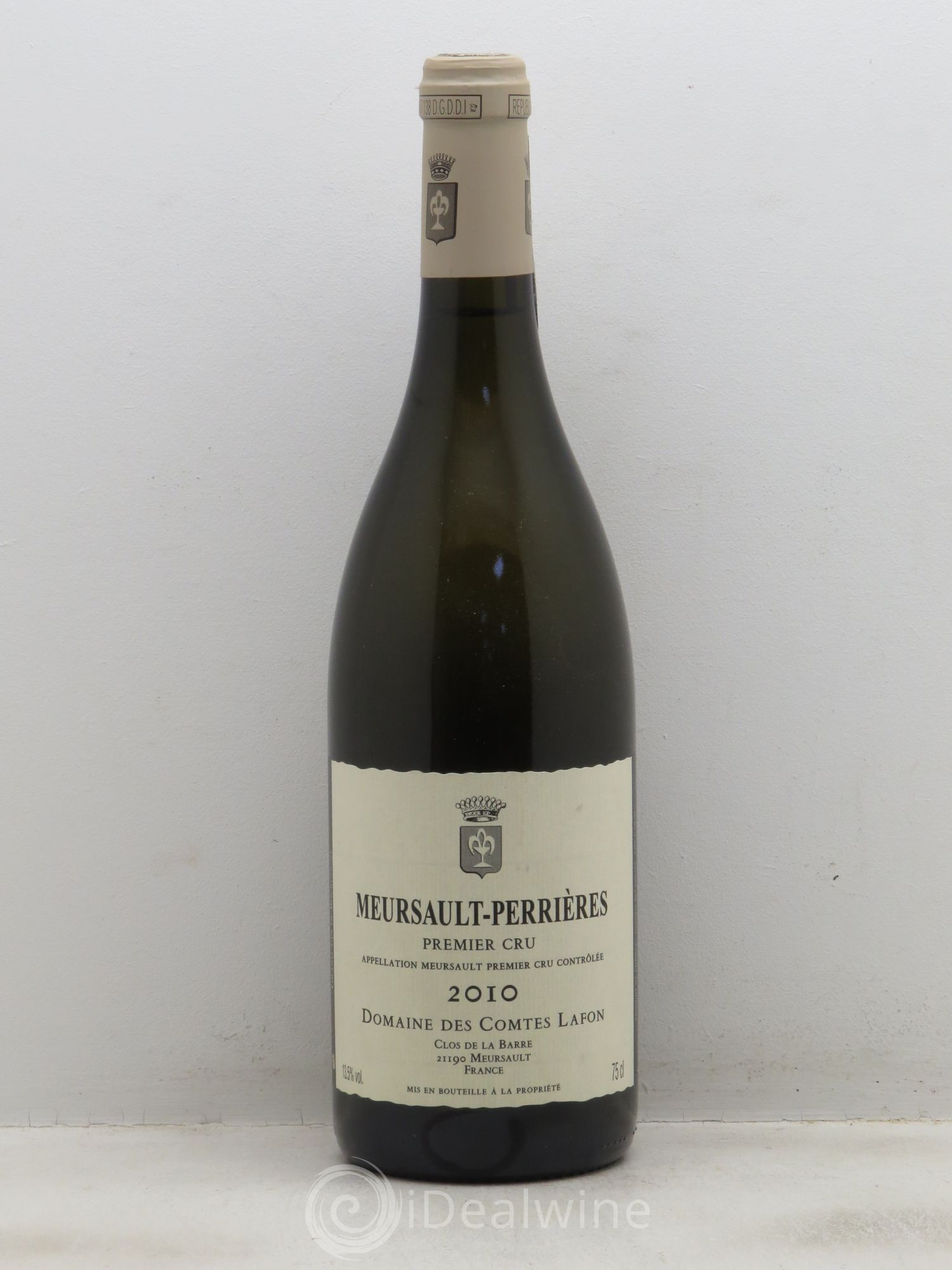 Meursault 1er Cru Perrières Comtes Lafon (Domaine des) 2010 - Lot de 1 bouteille - 0