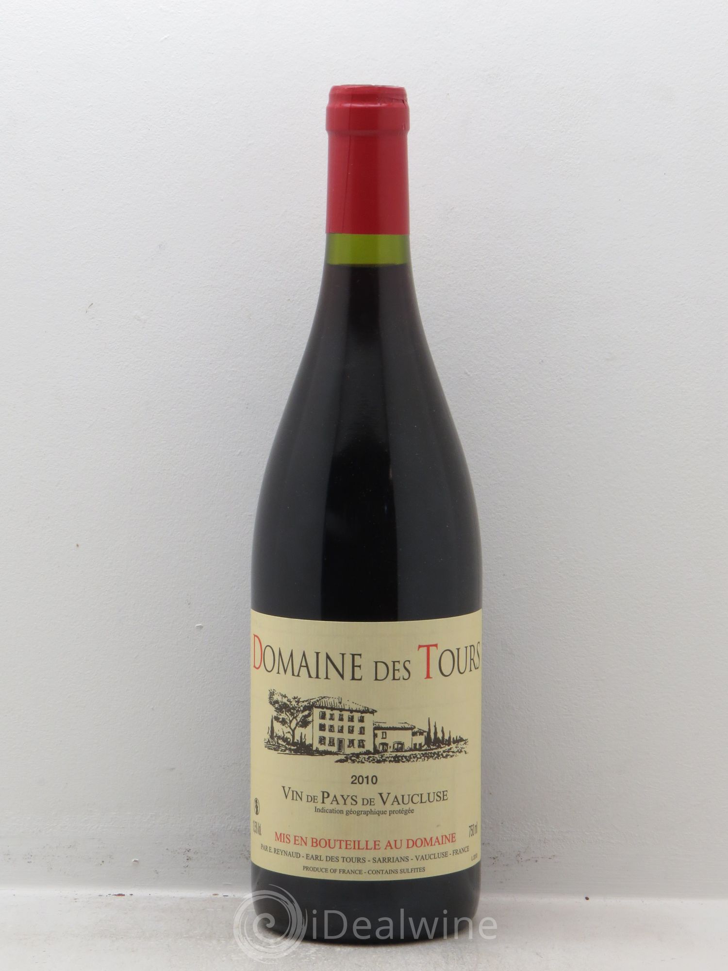 Rhône VdP du Vaucluse Château des Tours Merlot/Syrah 2010 - Posten von 1 Flasche - 0
