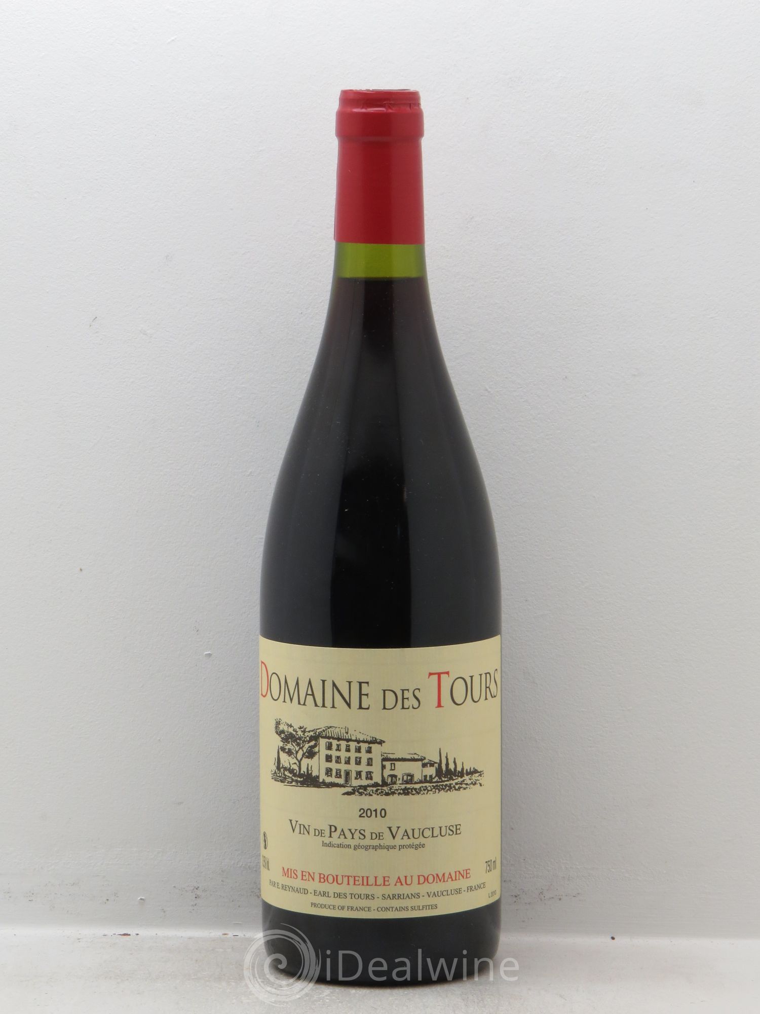 Rhône VdP du Vaucluse Château des Tours Merlot/Syrah 2010 - Posten von 1 Flasche - 0