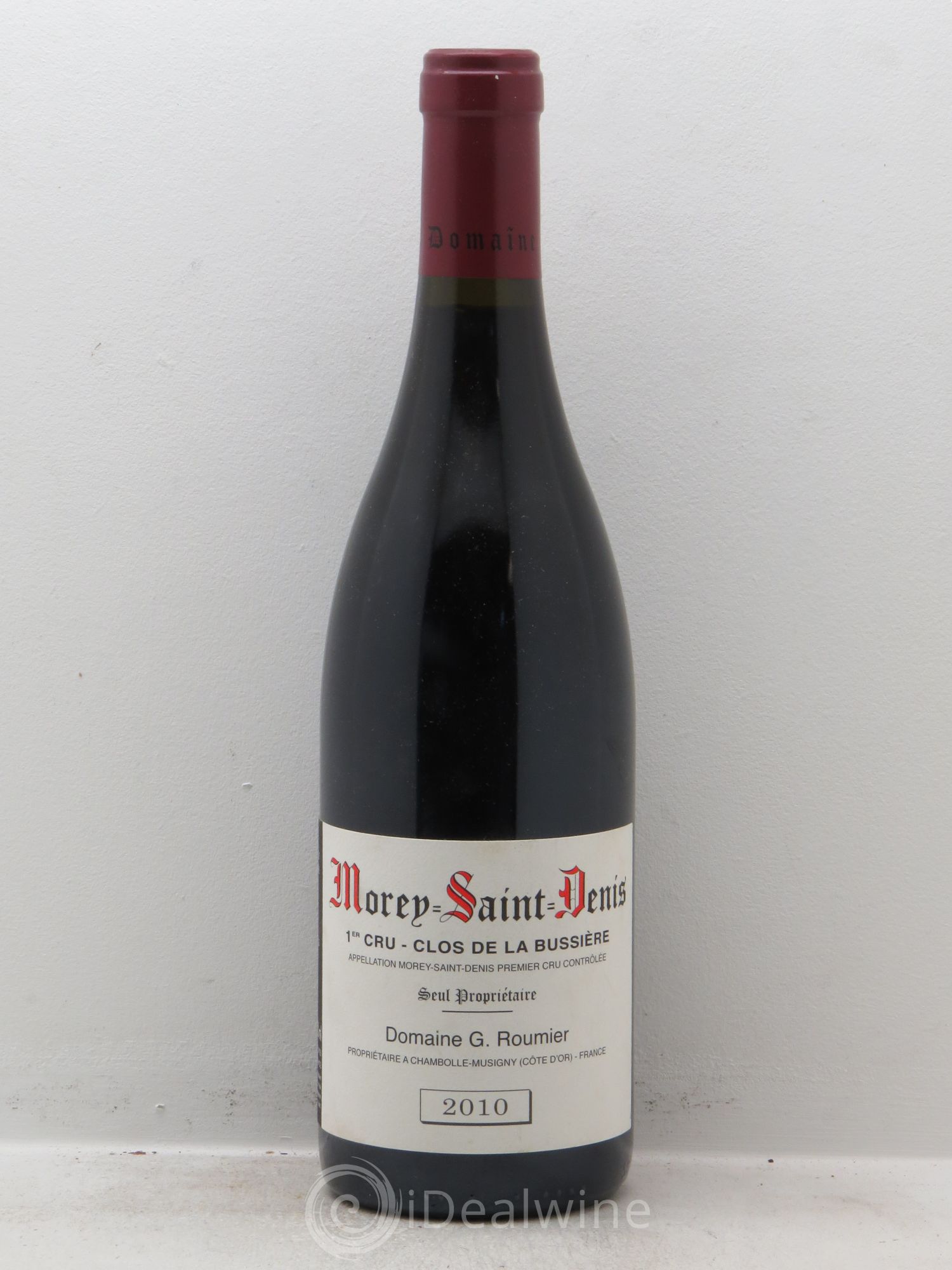 Morey-Saint-Denis 1er Cru Clos de la Bussière Georges Roumier (Domaine) 2010 - Lot de 1 bouteille - 0