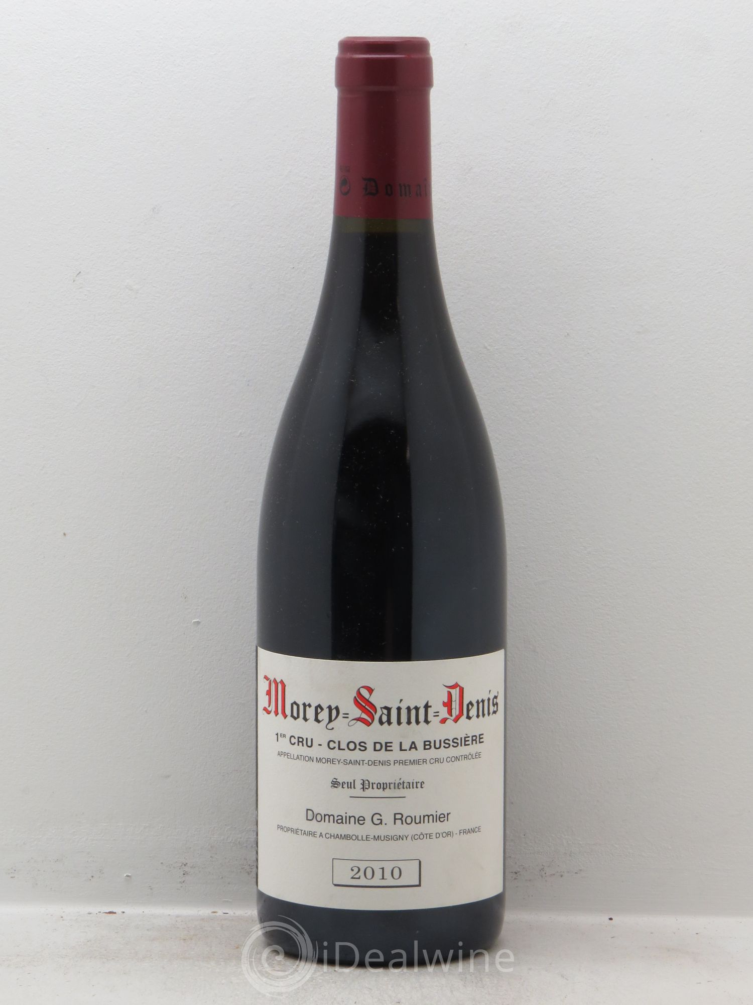 Morey-Saint-Denis 1er Cru Clos de la Bussière Georges Roumier (Domaine) 2010 - Lot de 1 bouteille - 0
