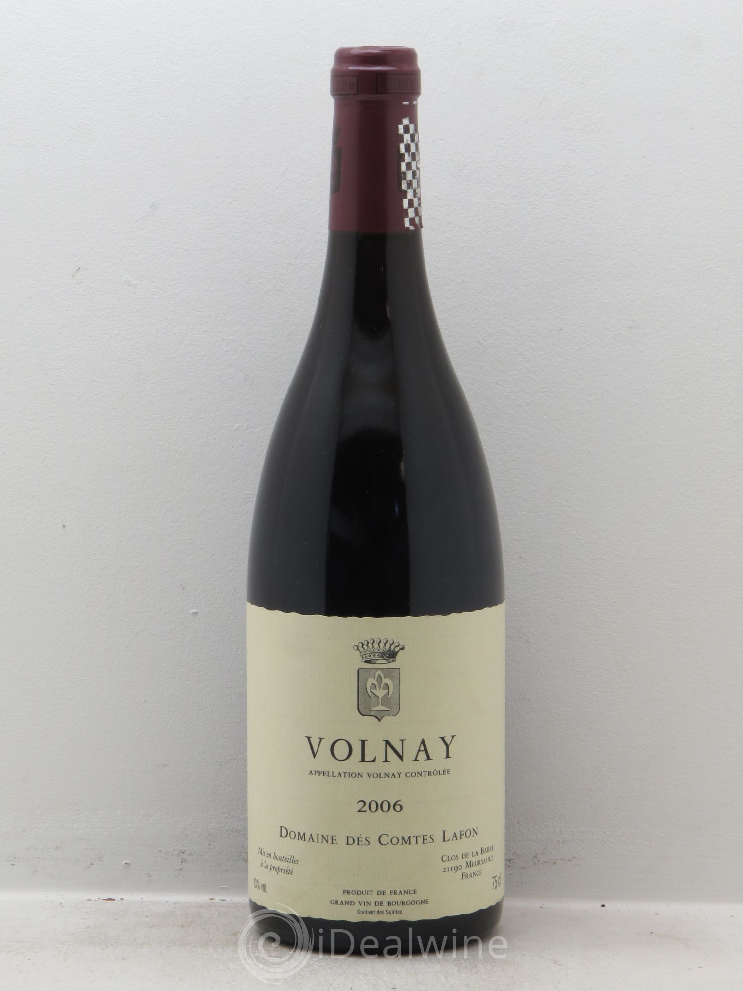 Volnay Comtes Lafon (Domaine des) 2006 - Lot de 1 bouteille - 0